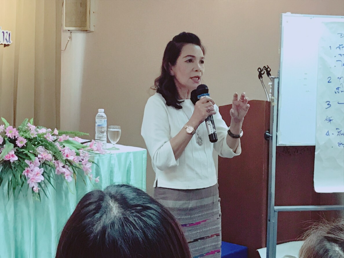 ประชุมเชิงปฏิบัติการเพิ่มประสิทธิภาพคณะทำงานเครือข่ายอาชีพสมาชิกกองทุนพัฒนาบทบาทสตรี