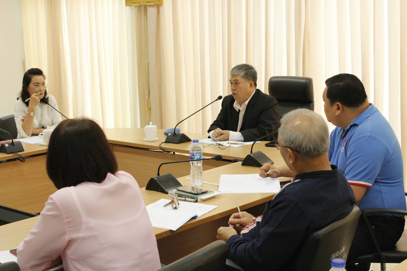 ประชุมคณะกรรมการประสานและขับเคลื่อนนโยบายสานพลังประชารัฐประจำจังหวัดน่าน (คสป.จ.น่าน) ครั้งที่ 6/2561