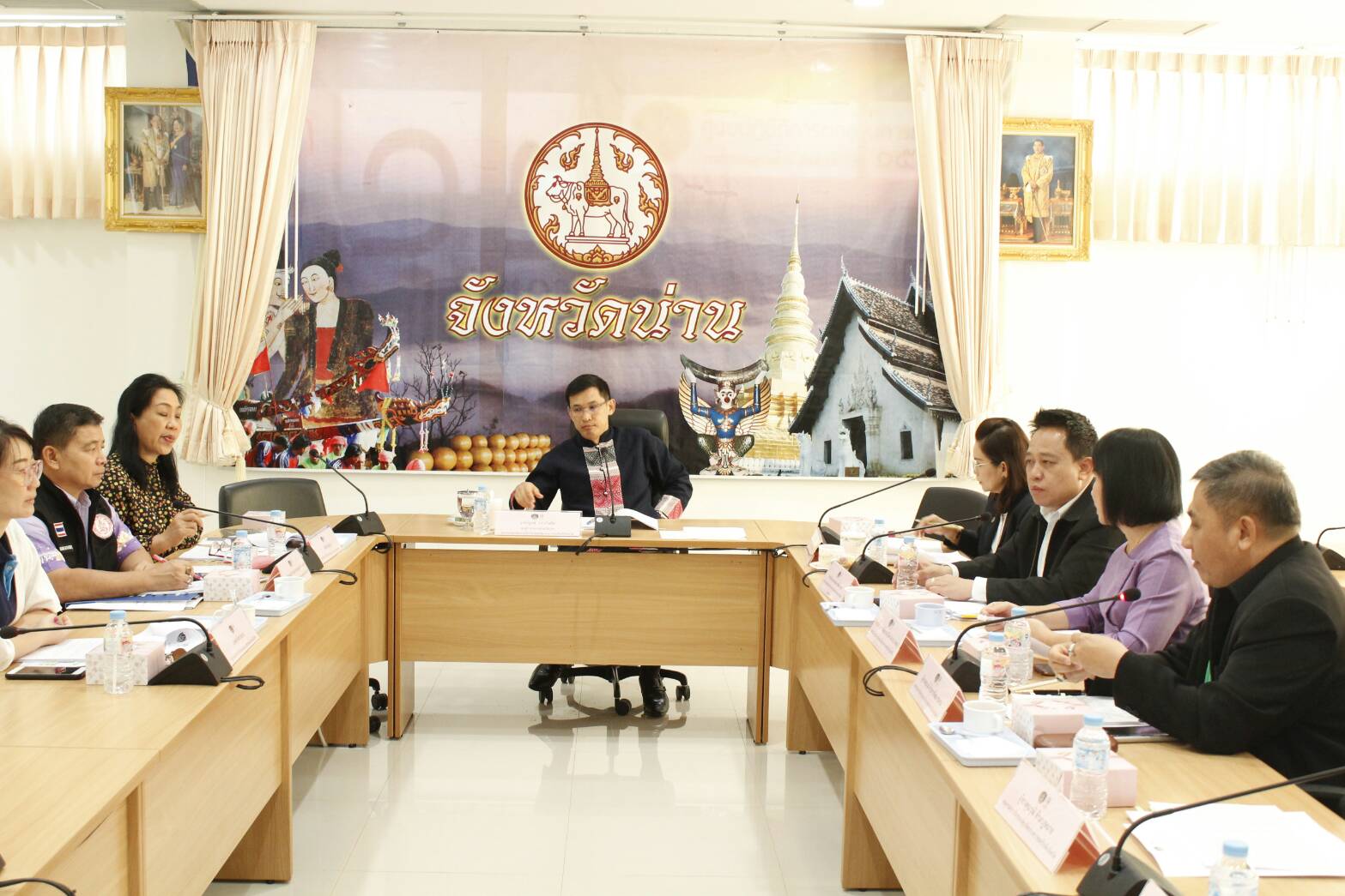 การประชุมคณะอนุกรรมการบริหารกองทุนพัฒนาบทบาทสตรีระดับจังหวัด จังหวัดน่าน ครั้งที่ 9/2561