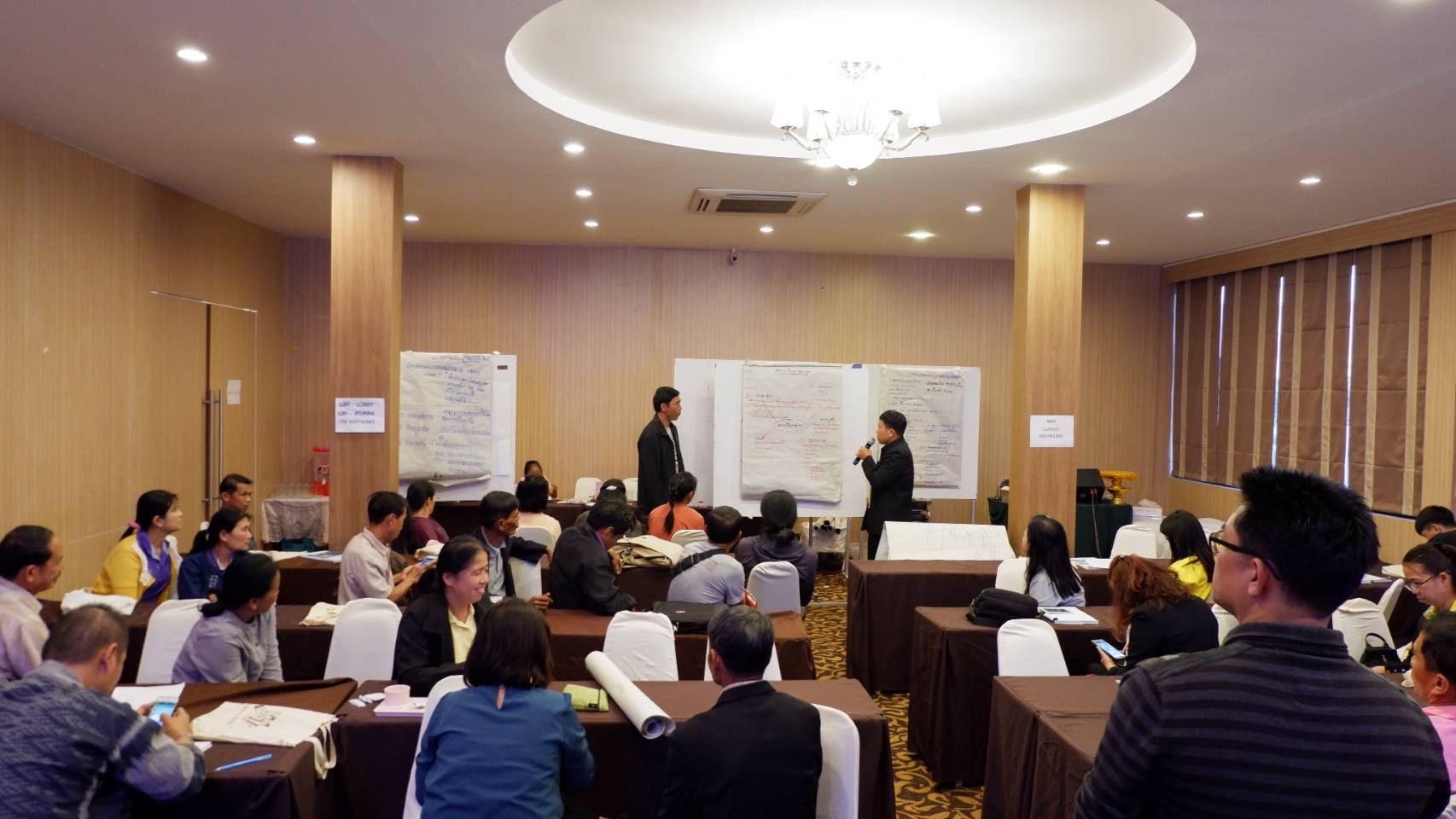 @น่าน : เตรียมความพร้อมแกนนำหมู่บ้าน. OTOP. เพื่อการท่องเที่ยว. ปี 2562