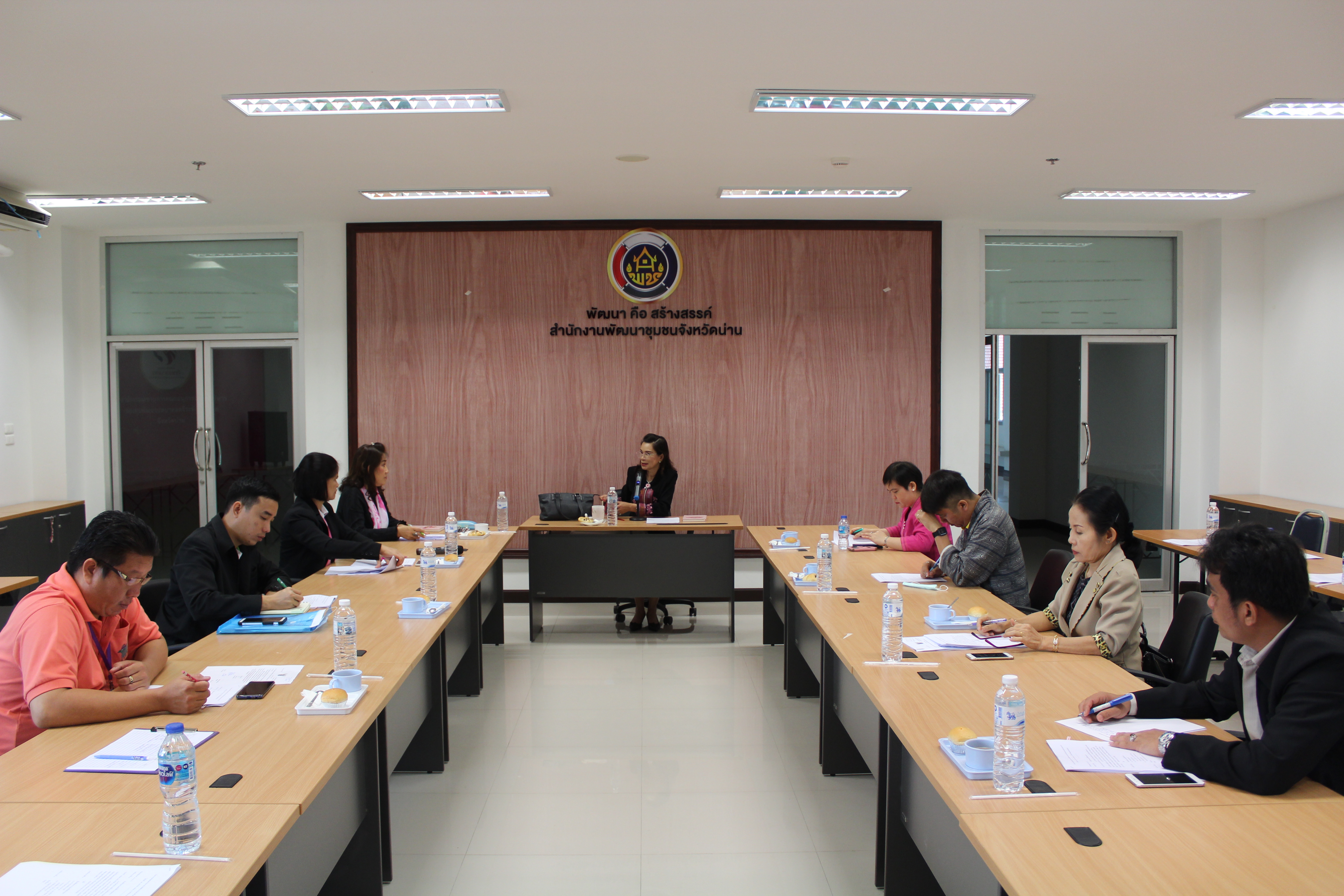 สพจ.น่าน ประชุมคณะกรรมการตัดสินการประกวดร้านนิทรรศการของอำเภอและหน่วยงาน ในงานประจำปีและของดีเมืองน่าน ประจำปี 2562