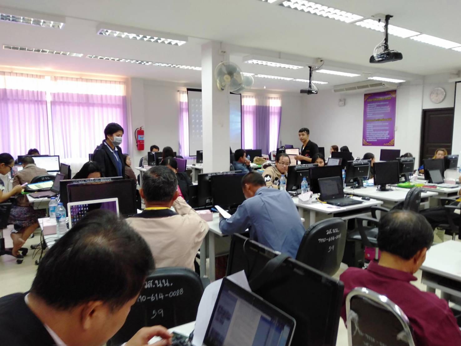 @น่าน : อบรมผู้บันทึกข้อมูล ประจำปี 2562 เรื่องการใช้งานโปรแกรมบันทึกและประมวลผลข้อมูล จปฐ.