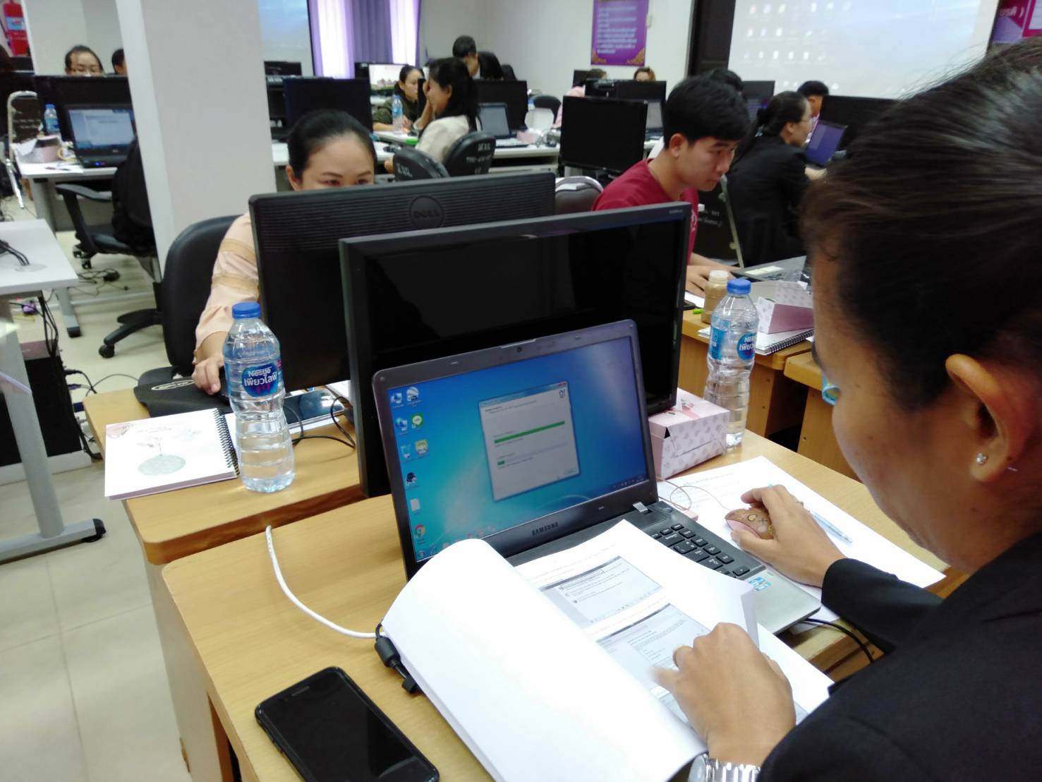 @น่าน : อบรมผู้บันทึกข้อมูล ประจำปี 2562 เรื่องการใช้งานโปรแกรมบันทึกและประมวลผลข้อมูล จปฐ.