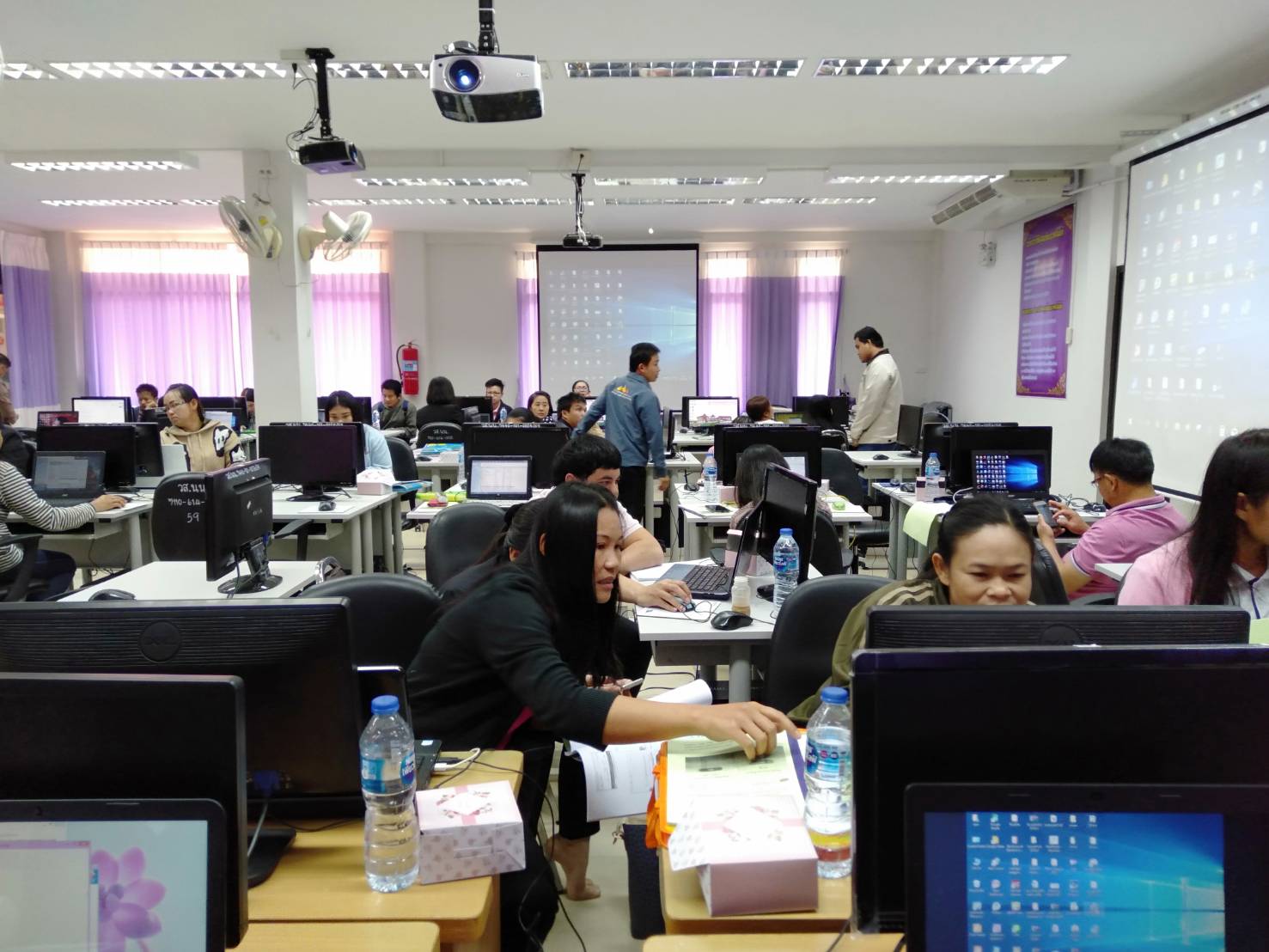 @น่าน : อบรมผู้บันทึกข้อมูล ประจำปี 2562 เรื่องการใช้งานโปรแกรมบันทึกและประมวลผลข้อมูล จปฐ.