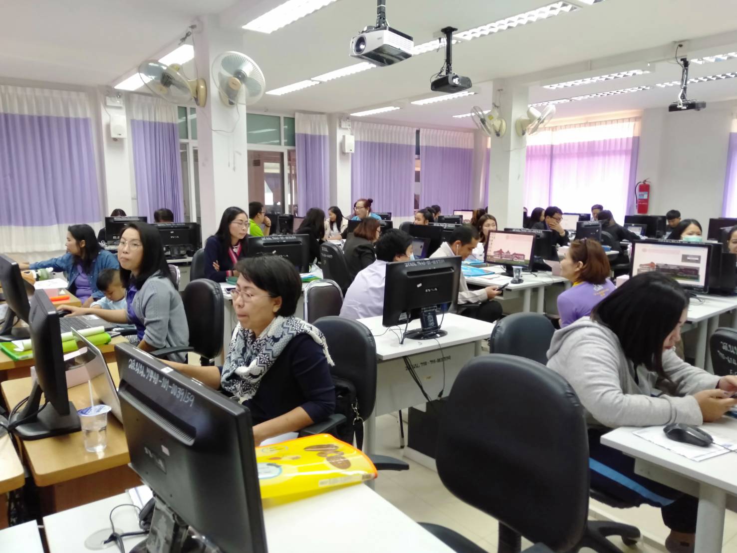 @น่าน : อบรมผู้บันทึกข้อมูล ประจำปี 2562 เรื่องการใช้งานโปรแกรมบันทึกและประมวลผลข้อมูล จปฐ.