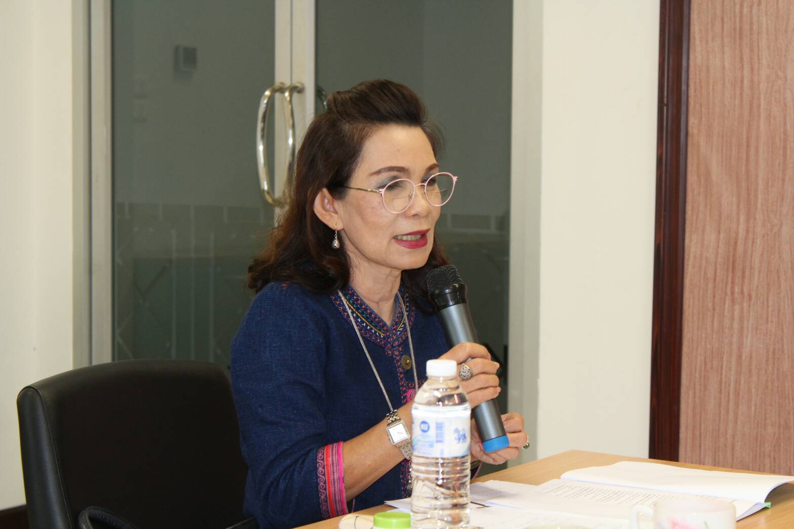 @น่าน : นายไพบูลย์ บูรณสันติ ผู้ตรวจราชการกรมการพัฒนาชุมชนติดตามงานพื้นที่จังหวัดน่าน