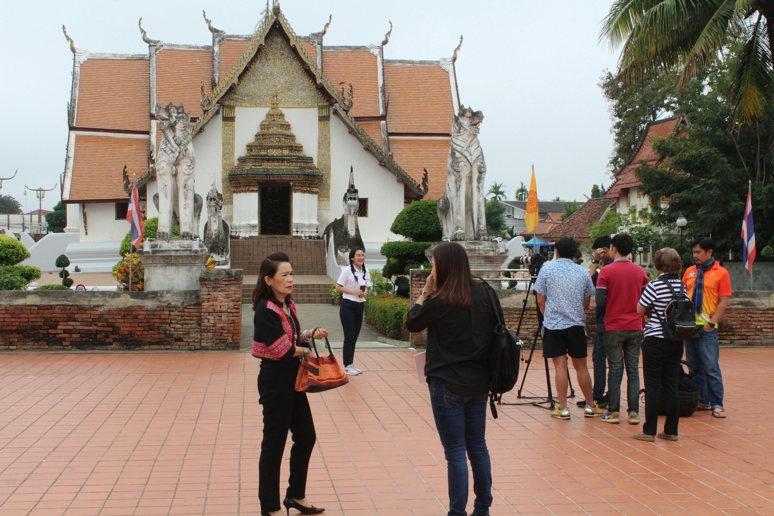 @น่าน : ถ่ายทำสารคดีเพื่อประชาสัมพันธ์ หมู่บ้านท่องเที่ยว OTOP นวัตวิถี ชุด “เช็คอินที่นี่…ของดี พ.ช.”