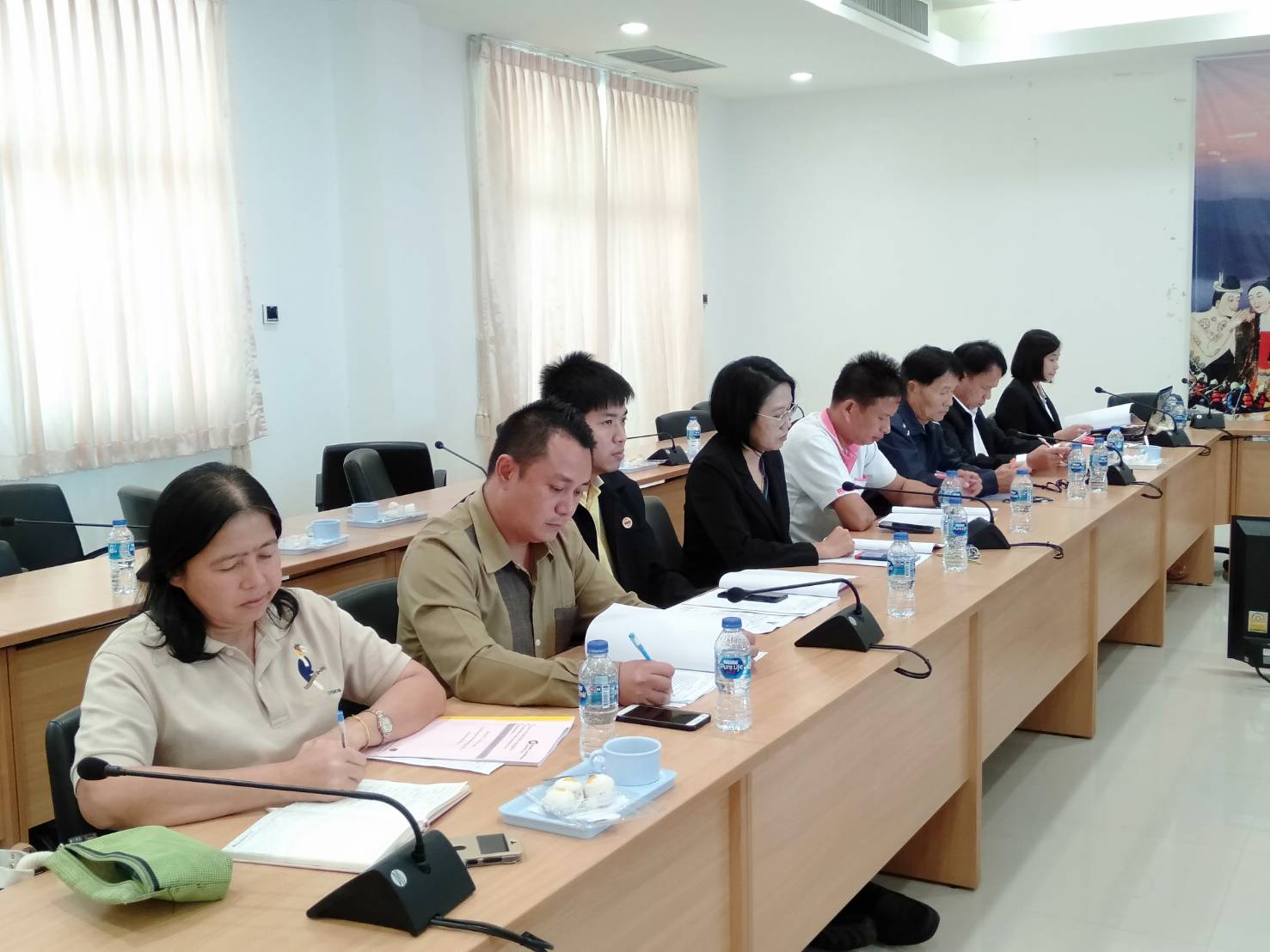 @น่าน : ประชุมเชิงปฏิบัติการทีมปฏิบัติการสนับสนุนการขับเคลื่อนการพัฒนาเศรษฐกิจฐานราก และประชารัฐจังหวัดน่าน