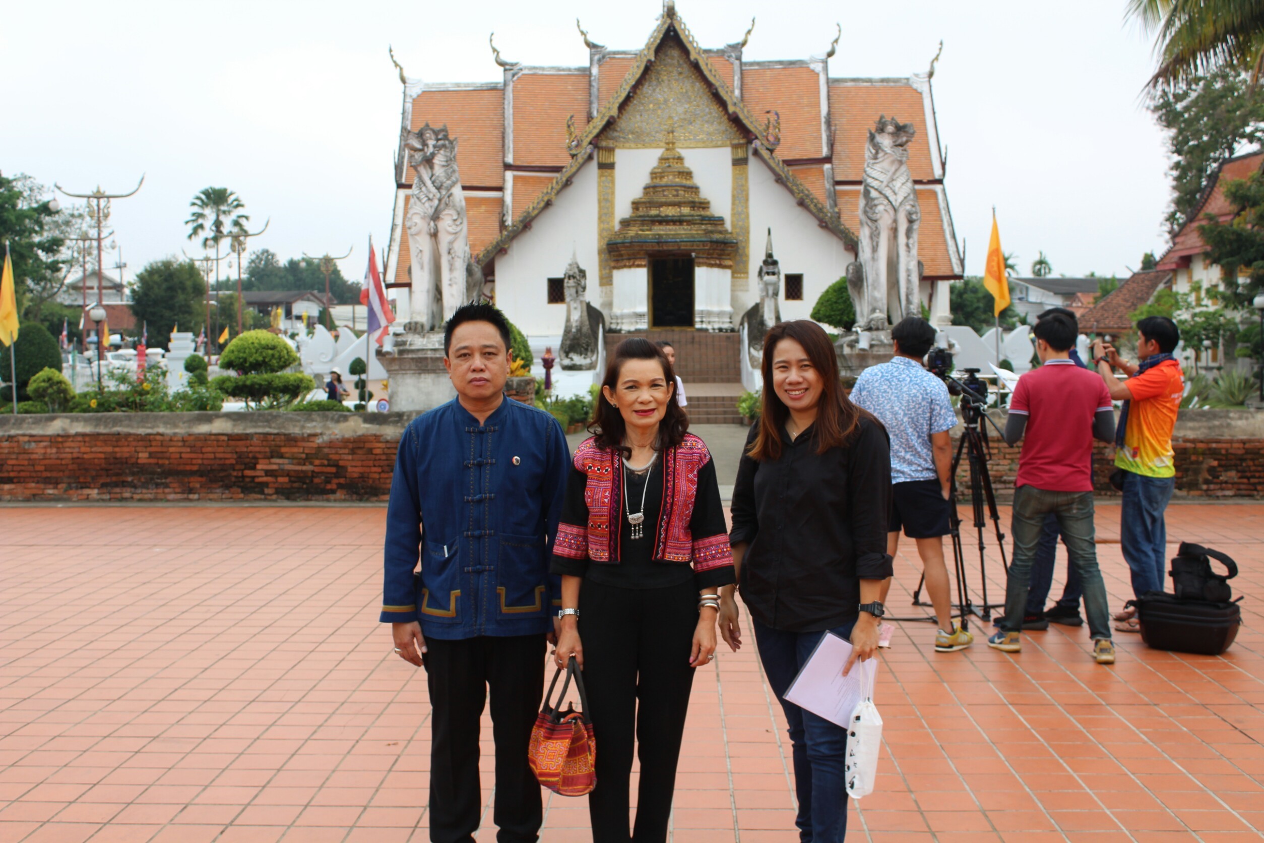 @น่าน : ถ่ายทำสารคดีเพื่อประชาสัมพันธ์ หมู่บ้านท่องเที่ยว OTOP นวัตวิถี ชุด “เช็คอินที่นี่…ของดี พ.ช.”