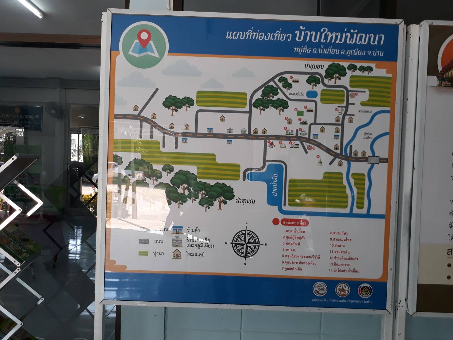 @น่าน : นายโชคชัย  แก้วป่อง รองอธิบดีกรมการพัฒนาชุมชน พร้อมคณะ ติดตามผลการดำเนินงานหมู่บ้านเศรษฐกิจพอเพียง