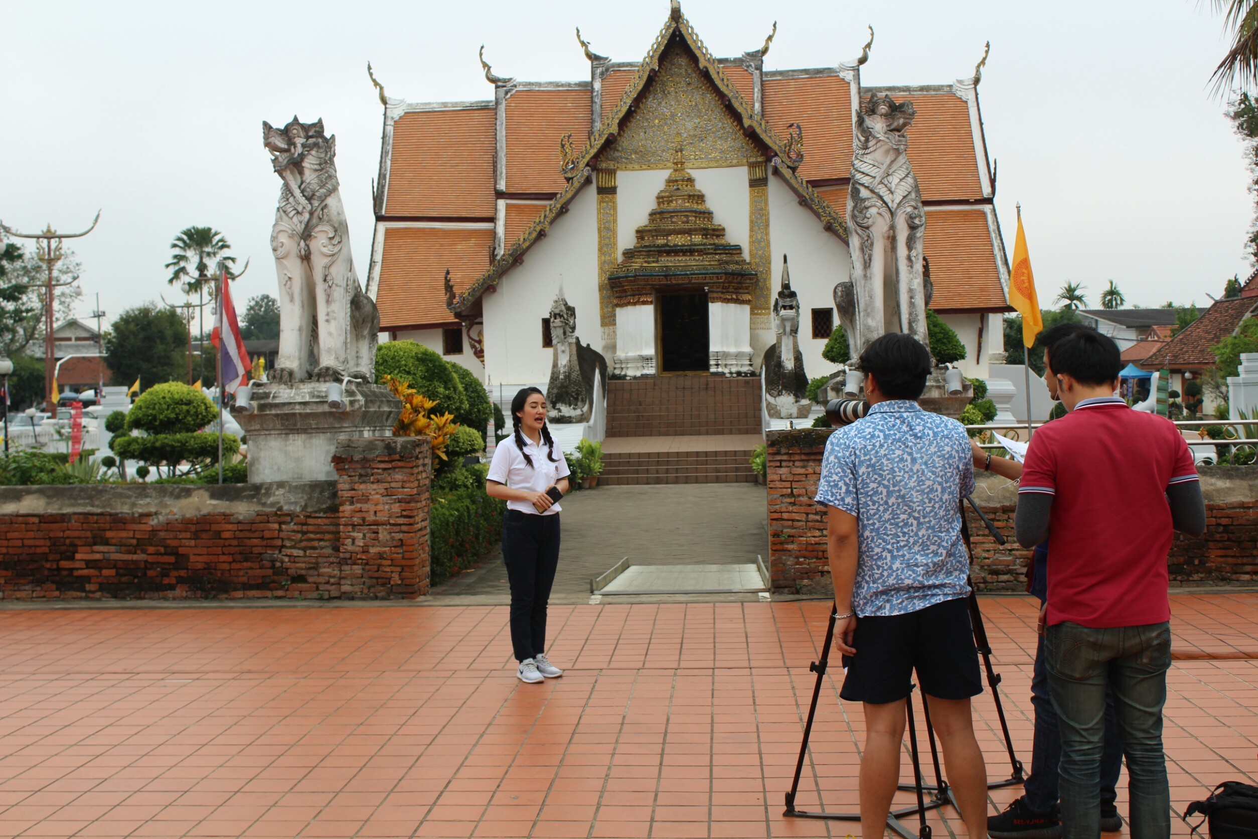 @น่าน : ถ่ายทำสารคดีเพื่อประชาสัมพันธ์ หมู่บ้านท่องเที่ยว OTOP นวัตวิถี ชุด “เช็คอินที่นี่…ของดี พ.ช.”