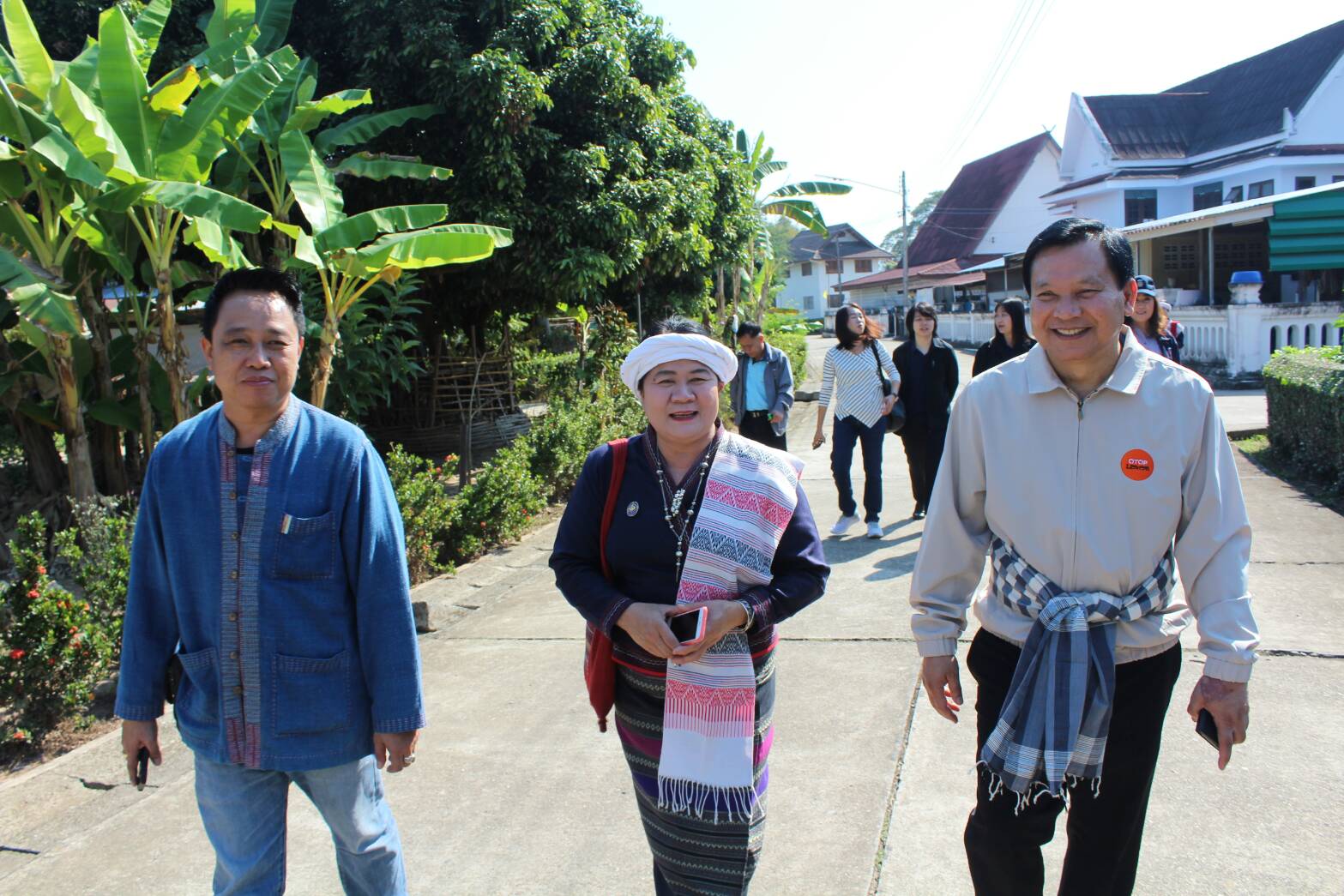 @น่าน : นายโชคชัย แก้วป่อง รองอธิบดีกรมการพัฒนาชุมชน ติดตามการดำเนินงานหมู่บ้าน OTOP นวัตวิถี