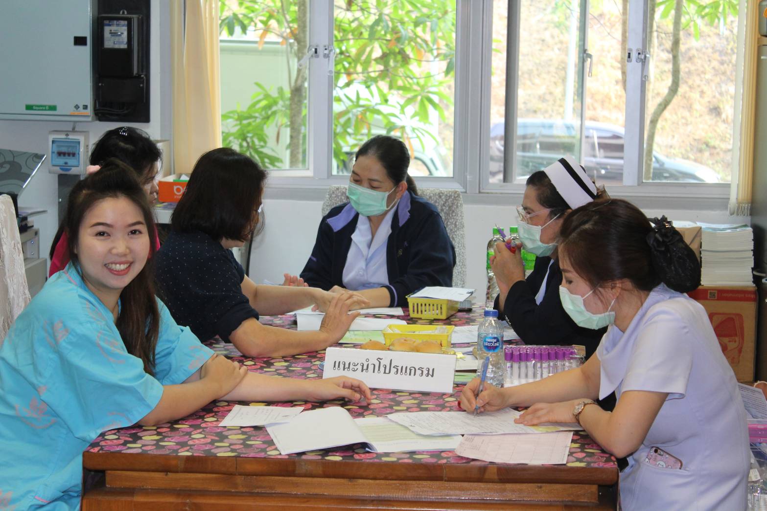 @น่าน : พช. น่าน เข้ารับการตรวจสุขภาพประจำปี