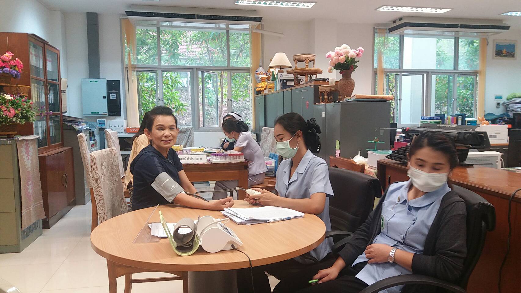 @น่าน : พช. น่าน เข้ารับการตรวจสุขภาพประจำปี