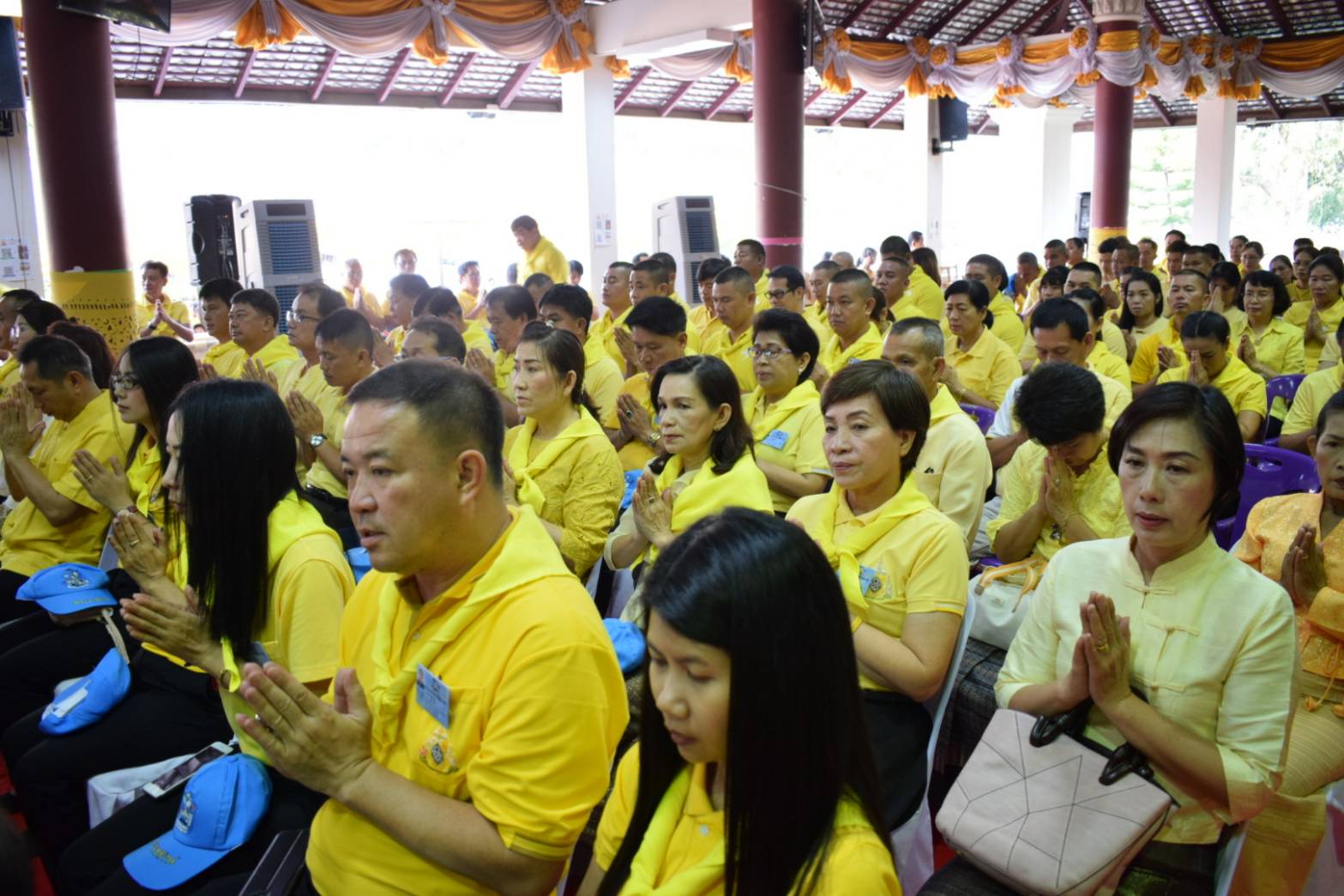 @น่าน : สพจ.น่าน ร่วมพระราชพิธีบรมราชาภิเษก พุทธศักราช 2562 วันที่ 4 พฤษภาคม 2562