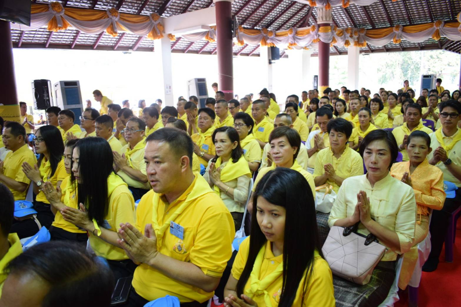 @น่าน : สพจ.น่าน ร่วมพระราชพิธีบรมราชาภิเษก พุทธศักราช 2562 วันที่ 4 พฤษภาคม 2562