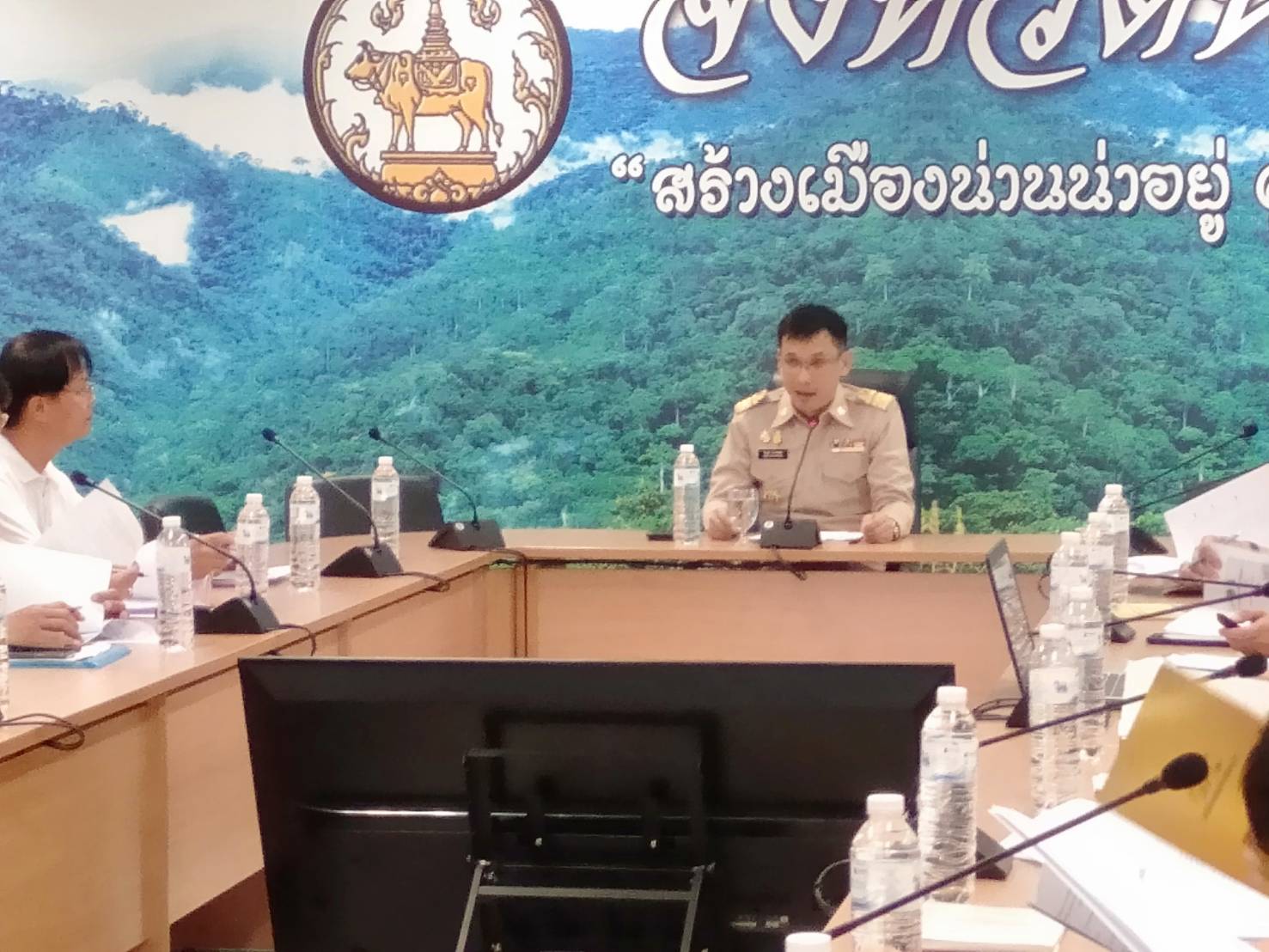 @น่าน : ประชุมคณะกรรมการคัดสรรสุดยอดหนึ่งตำบล หนึ่งผลิตภัณฑ์ไทย ปี พ.ศ. 2562