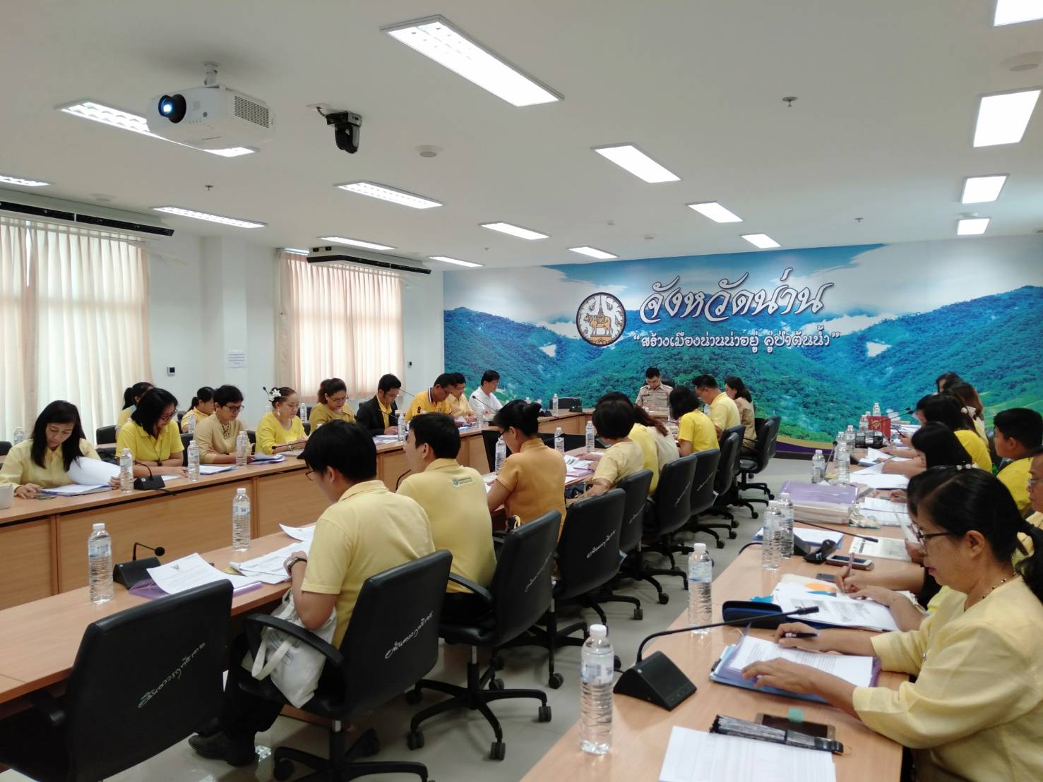 @น่าน : ประชุมคณะกรรมการคัดสรรสุดยอดหนึ่งตำบล หนึ่งผลิตภัณฑ์ไทย ปี พ.ศ. 2562