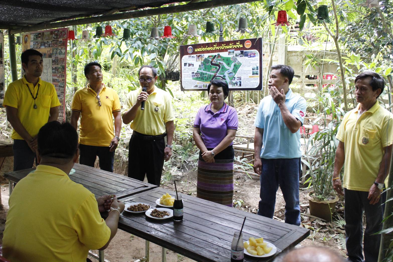@น่าน : นายสมหวัง พ่วงบางโพ รองอธิบดีกรมการพัฒนาชุมชน และคณะ ติดตามการดำเนินงานตามยุทธศาสตร์กรมการพัฒนาชุมชน (วันที่ 1)