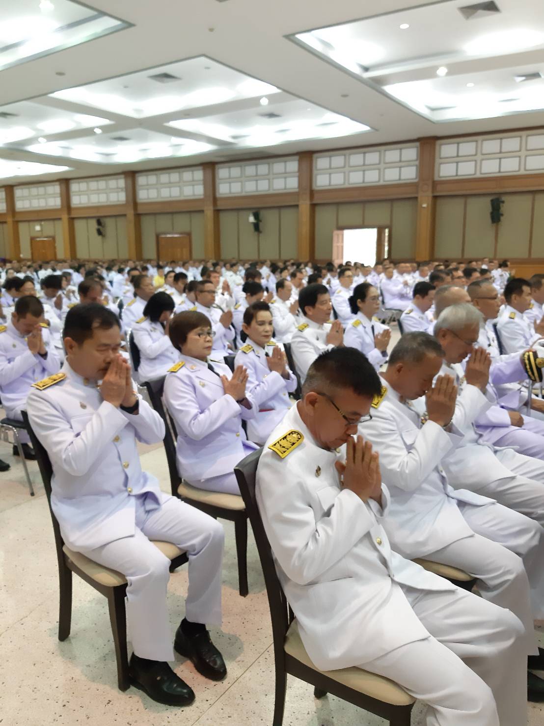 @น่าน : สพจ.น่าน ร่วมพิธีเนื่องในวันเฉลิมพระชนมพรรษาสมเด็จพระนางเจ้าฯ พระบรมราชินี