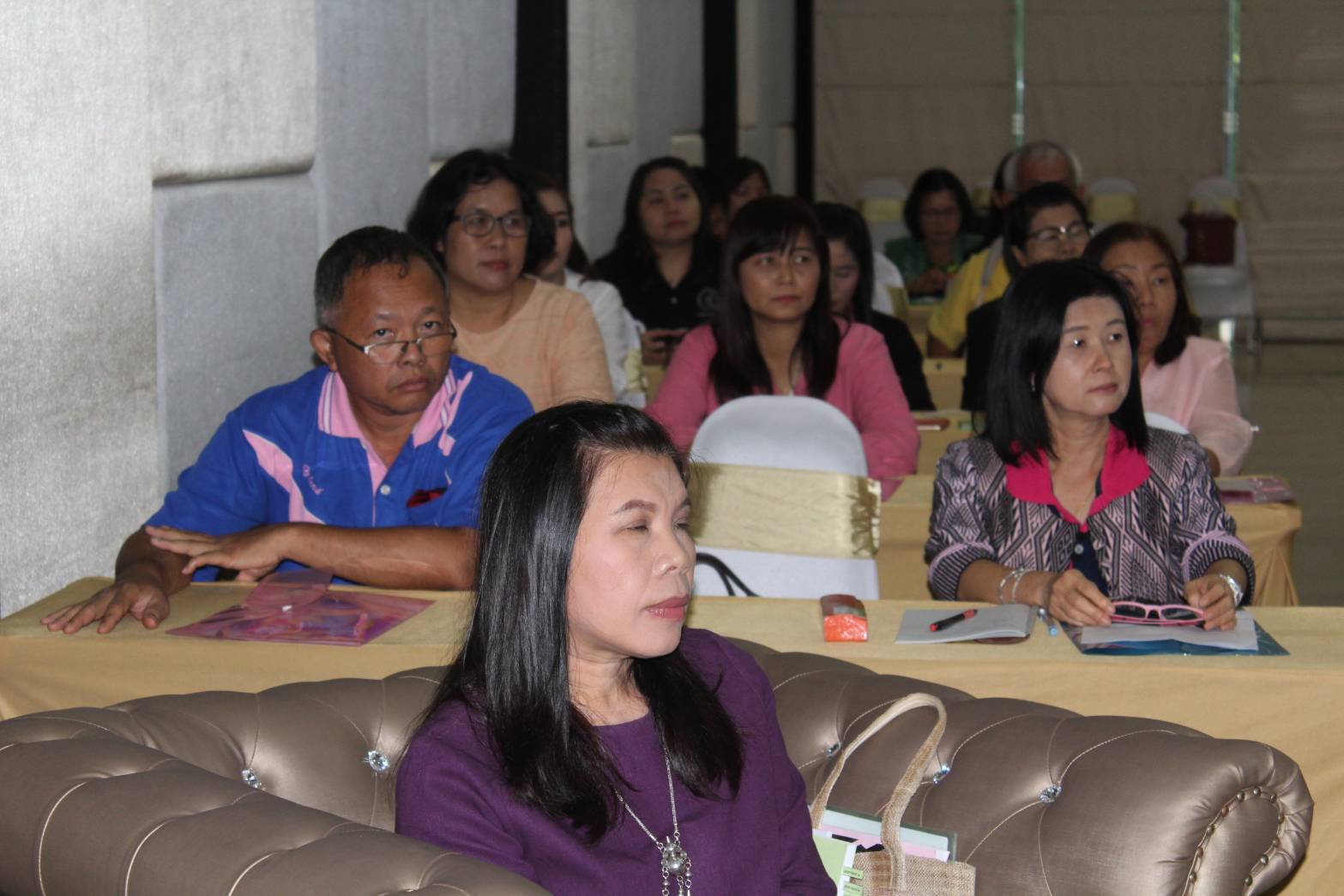 @น่าน : การประชุมเชิงปฏิบัติการสรุปผลการดำเนินงานการพัฒนาระบบบริหารจัดการกองทุนพัฒนาบทบาทสตรีและการประเมินผลการดำเนินงานทุนหมุนเวียน ประจำปี 2562