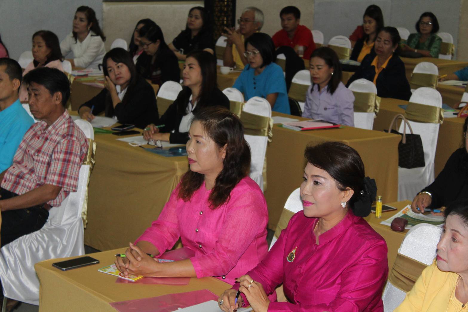 @น่าน : การประชุมเชิงปฏิบัติการสรุปผลการดำเนินงานการพัฒนาระบบบริหารจัดการกองทุนพัฒนาบทบาทสตรีและการประเมินผลการดำเนินงานทุนหมุนเวียน ประจำปี 2562