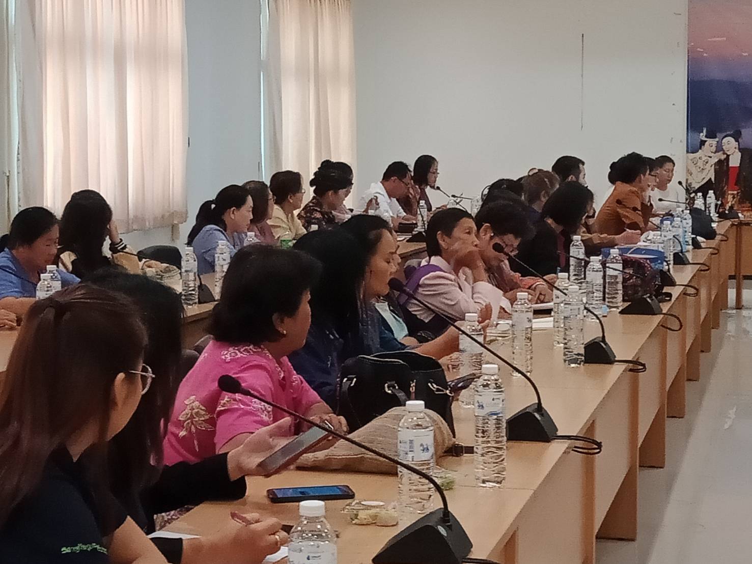 @สพจ.น่าน : ประชุมคณะกรรมการเครือข่าย OTOP ระดับจังหวัด และผู้ผลิต ผู้ประกอบการ OTOP จังหวัดน่าน