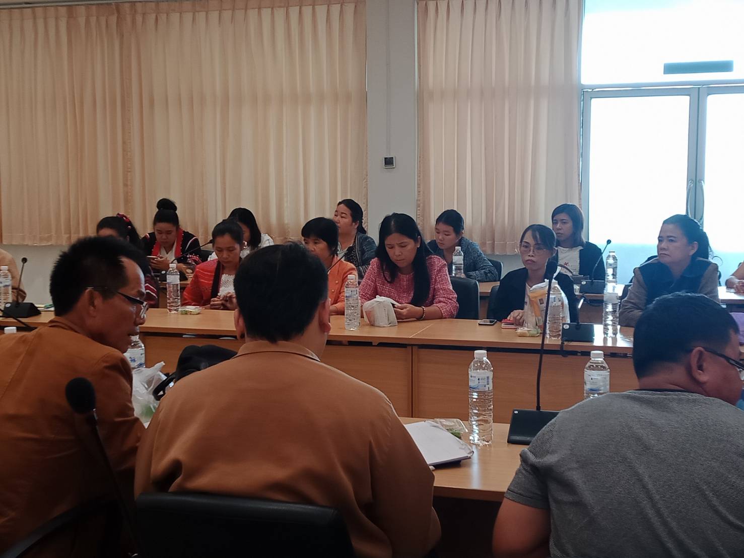 @สพจ.น่าน : ประชุมคณะกรรมการเครือข่าย OTOP ระดับจังหวัด และผู้ผลิต ผู้ประกอบการ OTOP จังหวัดน่าน