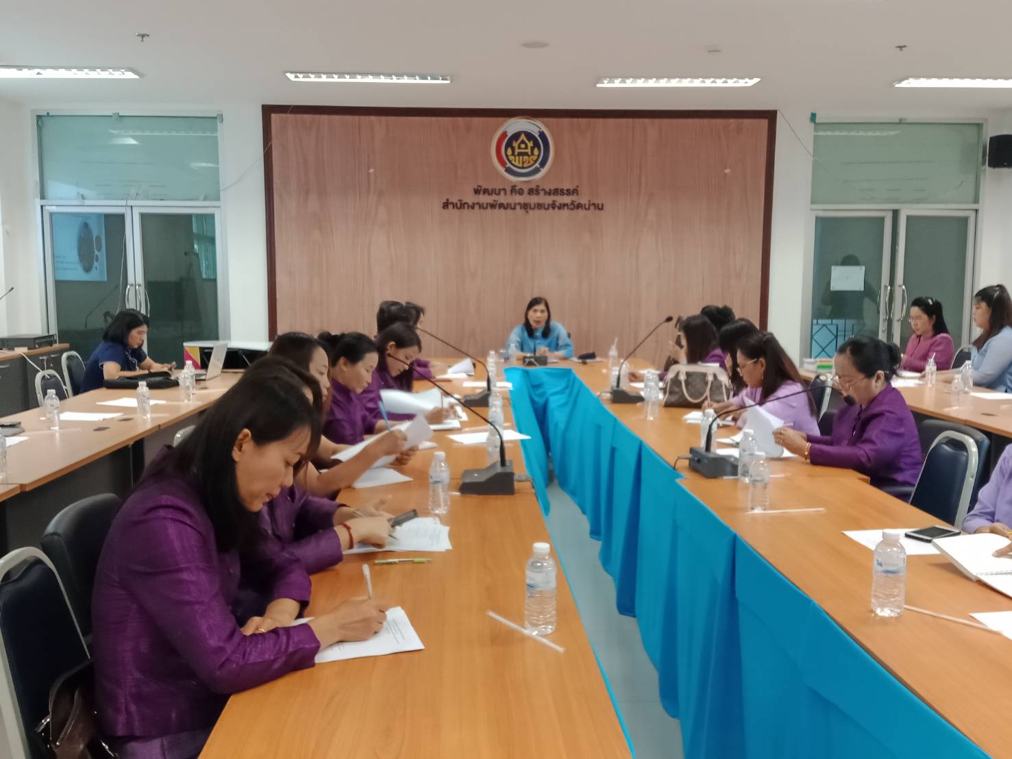 @ สพจ.น่าน : ประชุมคณะกรรมการพัฒนาสตรีจังหวัดน่าน ครั้งที่ 1/2563