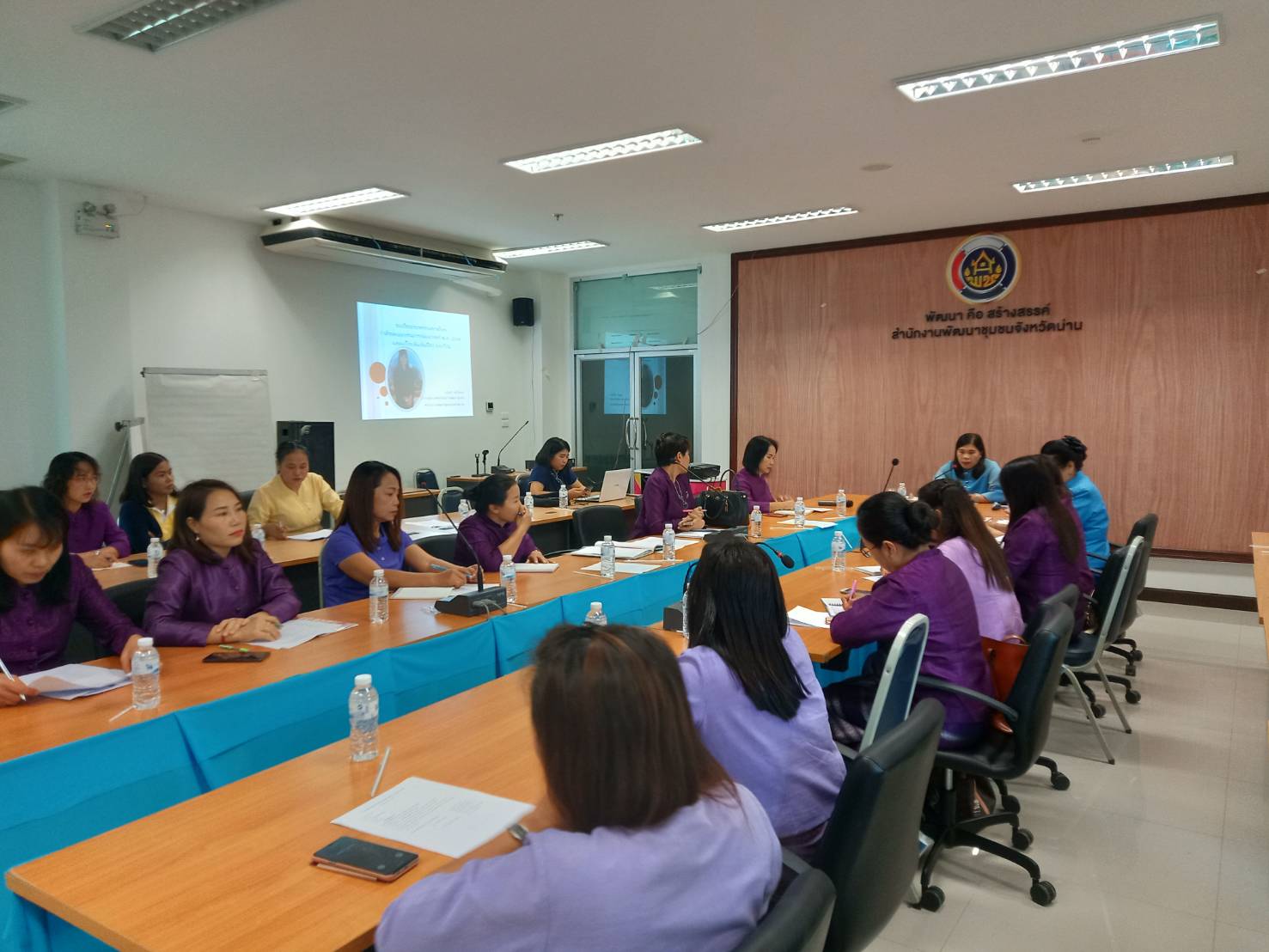 @ สพจ.น่าน : ประชุมคณะกรรมการพัฒนาสตรีจังหวัดน่าน ครั้งที่ 1/2563