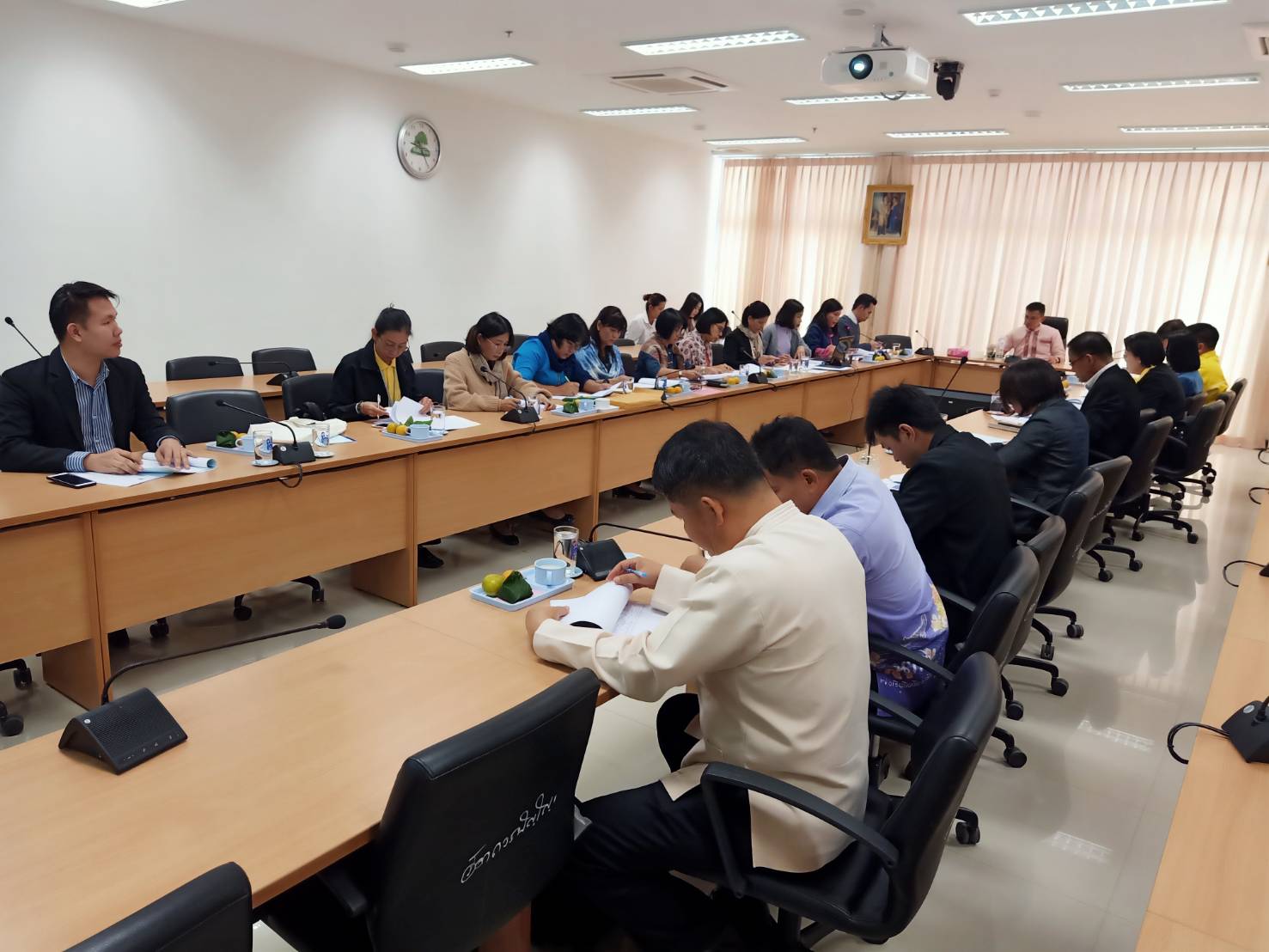 @น่าน : ประชุมคณะกรรมการประสานและขับเคลื่อนนโยบายสานพลังประชารัฐประจำจังหวัดน่าน (คสป.)