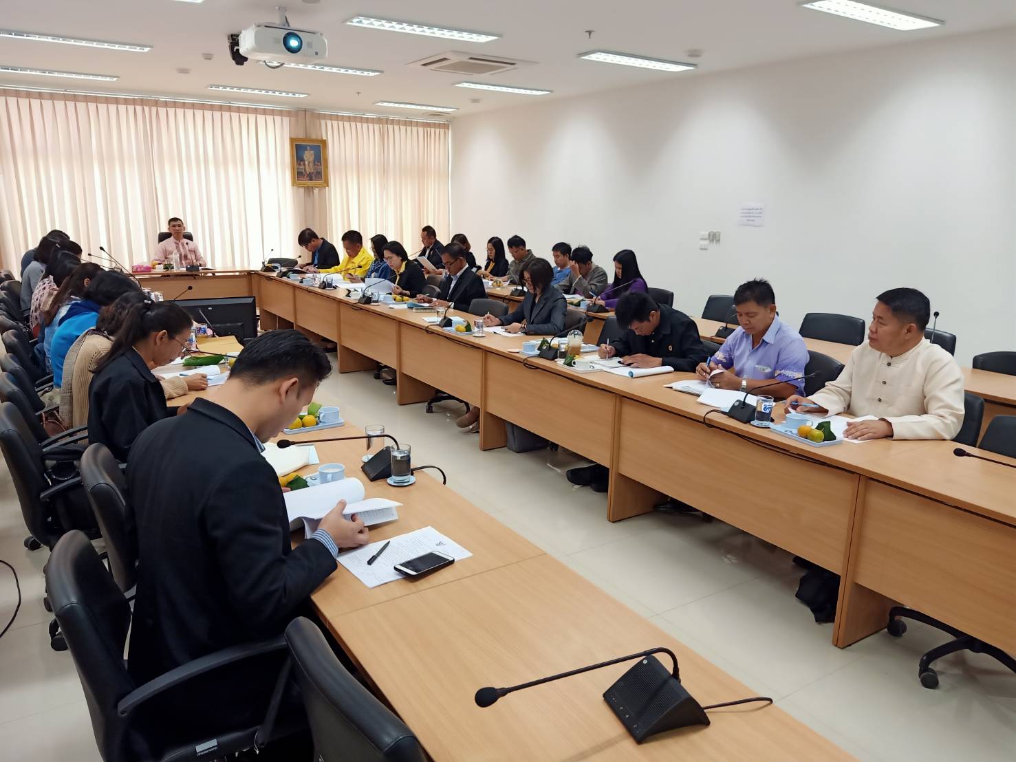 @น่าน : ประชุมคณะกรรมการประสานและขับเคลื่อนนโยบายสานพลังประชารัฐประจำจังหวัดน่าน (คสป.)