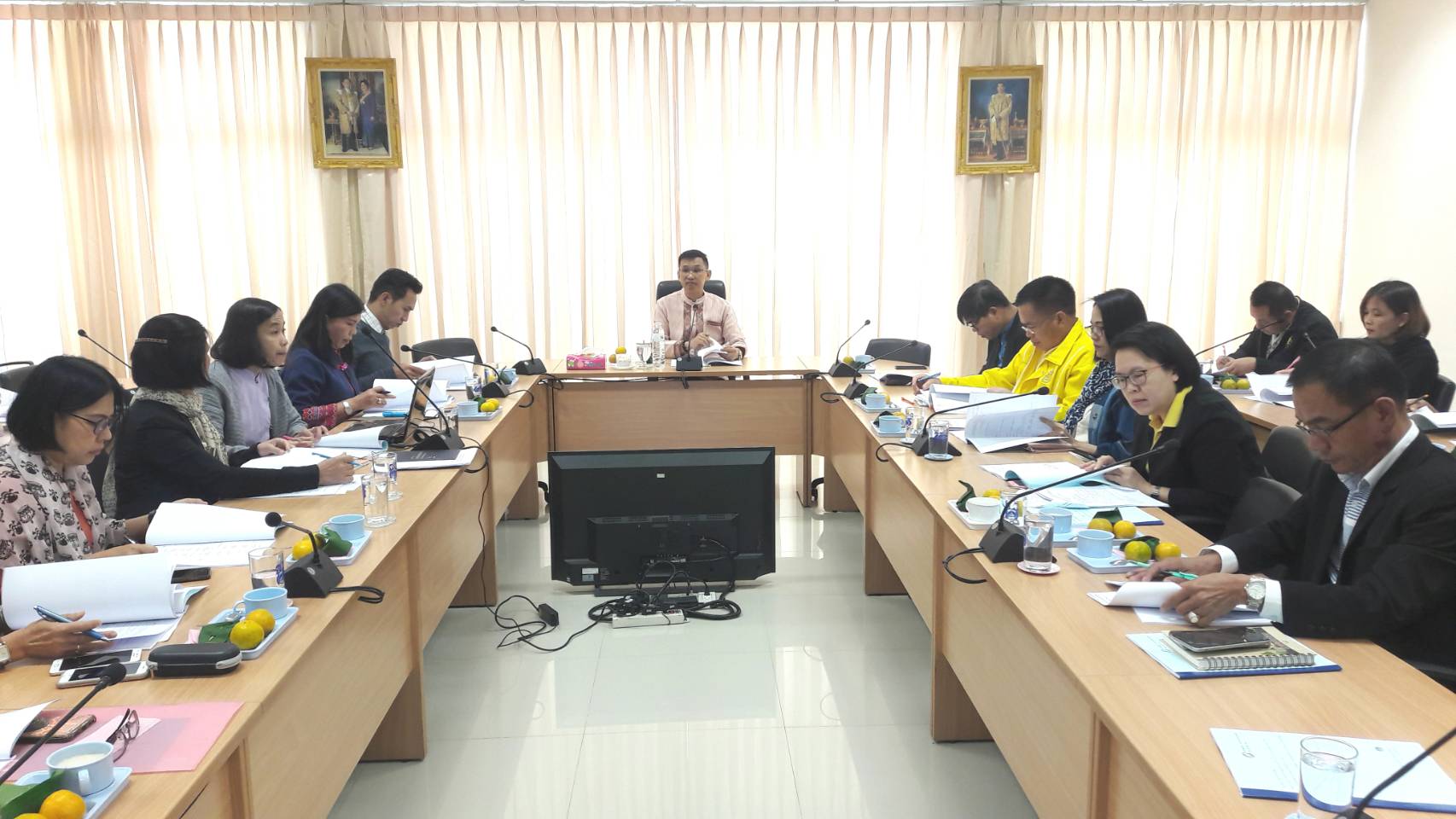 @น่าน : ประชุมคณะกรรมการประสานและขับเคลื่อนนโยบายสานพลังประชารัฐประจำจังหวัดน่าน (คสป.)