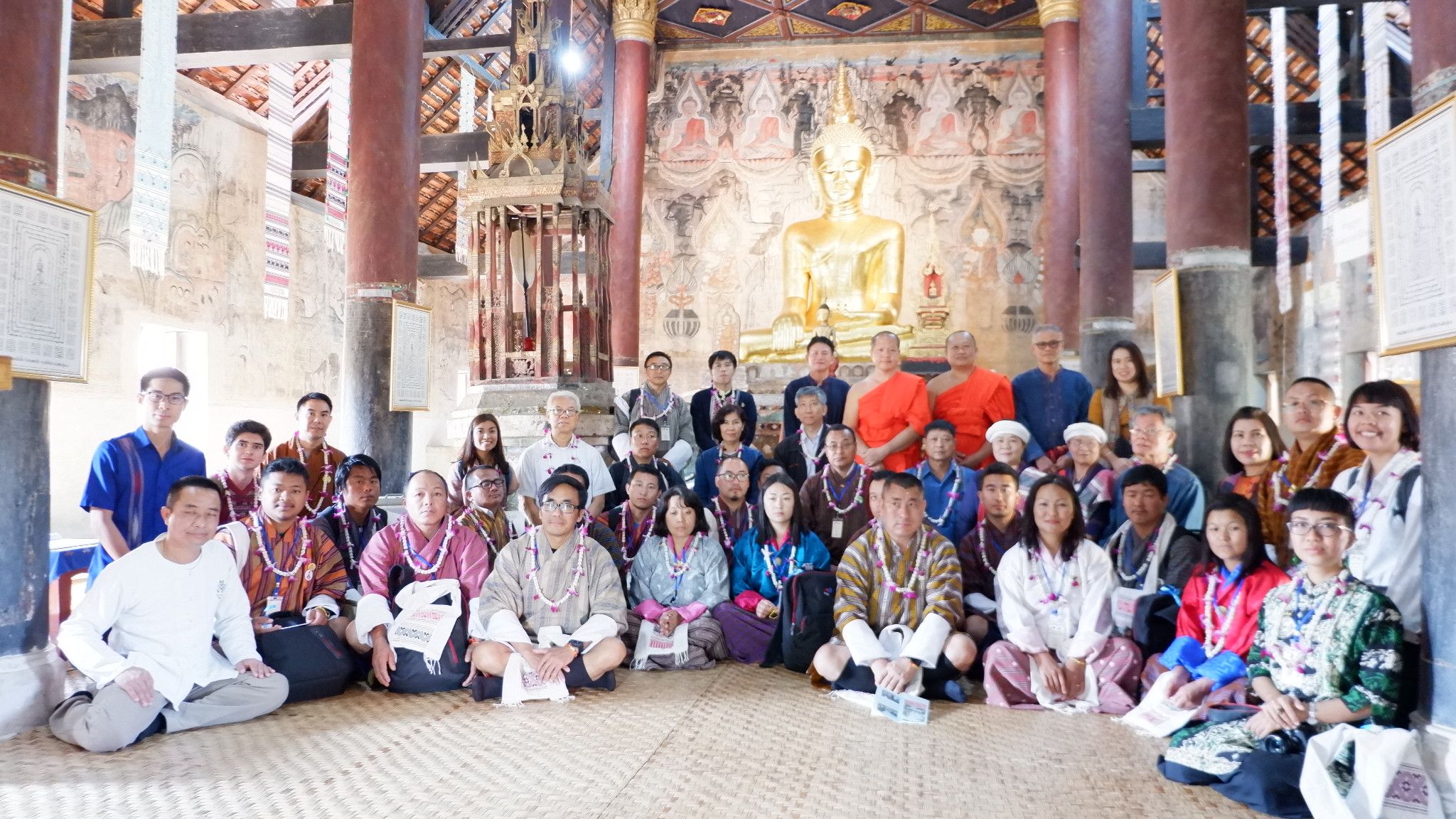 สพจ.น่านต้อนรับคณะผู้บริหาร คณะกรรมการ OGOP เจ้าหน้าที่และผู้นำชุมชนราชอาณาจักรภูฏาน ในโอกาสศึกษาดูงาน ในพื้นที่ จ.น่าน (วันที่ 1)