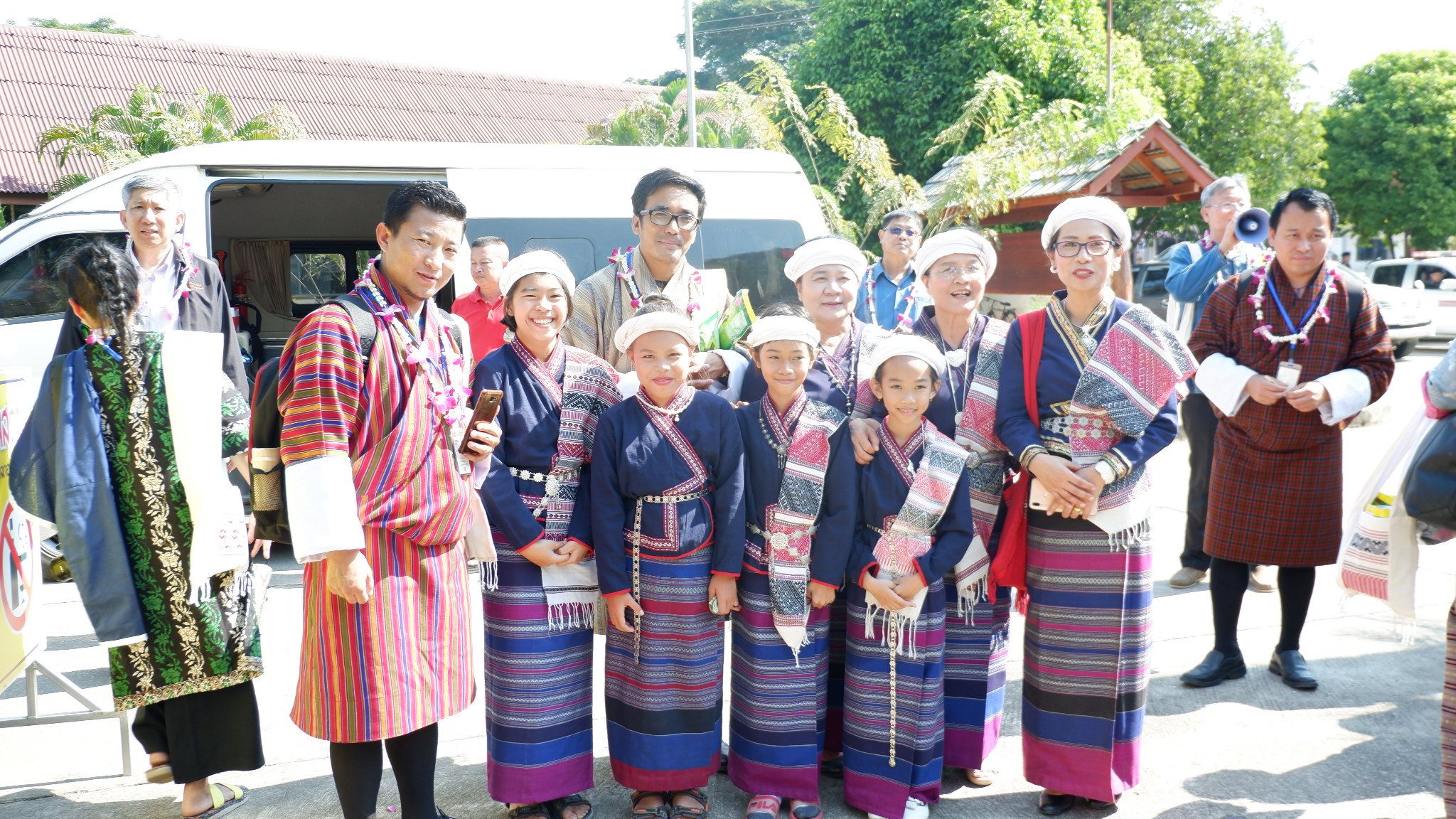 สพจ.น่านต้อนรับคณะผู้บริหาร คณะกรรมการ OGOP เจ้าหน้าที่และผู้นำชุมชนราชอาณาจักรภูฏาน ในโอกาสศึกษาดูงาน ในพื้นที่ จ.น่าน (วันที่ 1)