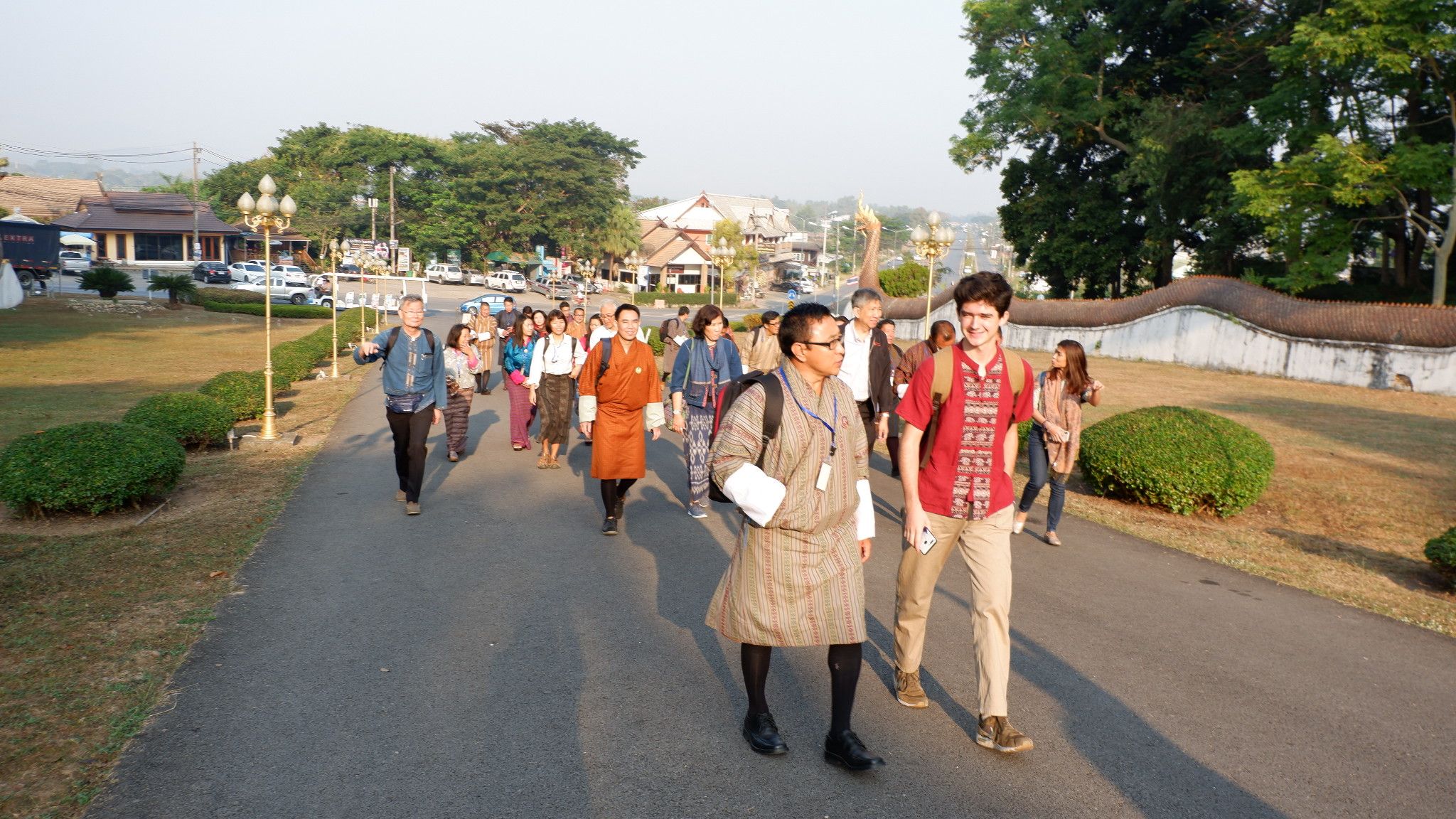สพจ.น่านต้อนรับคณะผู้บริหาร คณะกรรมการ OGOP เจ้าหน้าที่และผู้นำชุมชนราชอาณาจักรภูฏาน ในโอกาสศึกษาดูงาน ในพื้นที่ จ.น่าน (วันที่ 1)