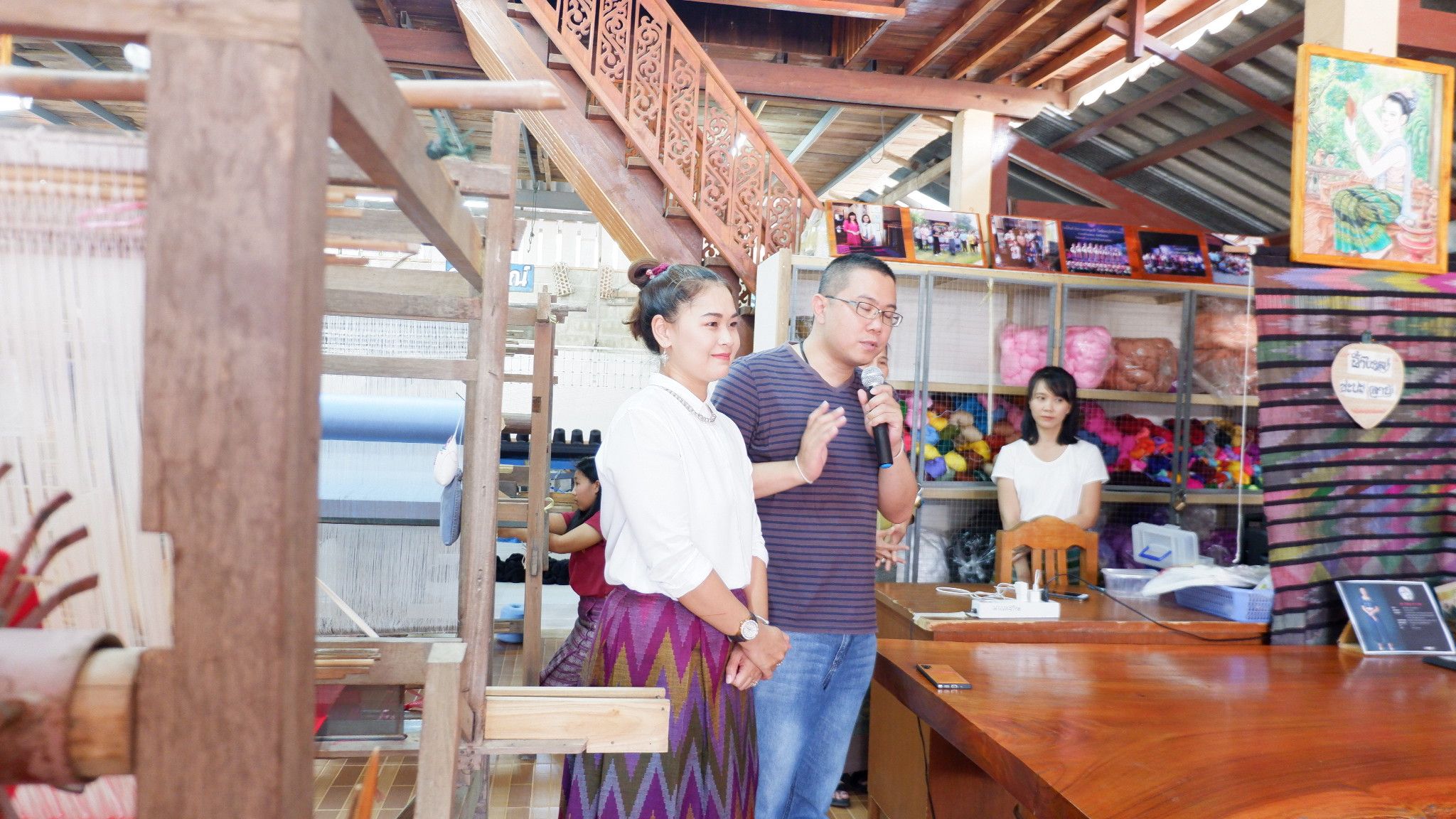 สพจ.น่านต้อนรับคณะผู้บริหาร คณะกรรมการ OGOP เจ้าหน้าที่และผู้นำชุมชนราชอาณาจักรภูฏาน ในโอกาสศึกษาดูงาน ในพื้นที่ จ.น่าน (วันที่ 1)