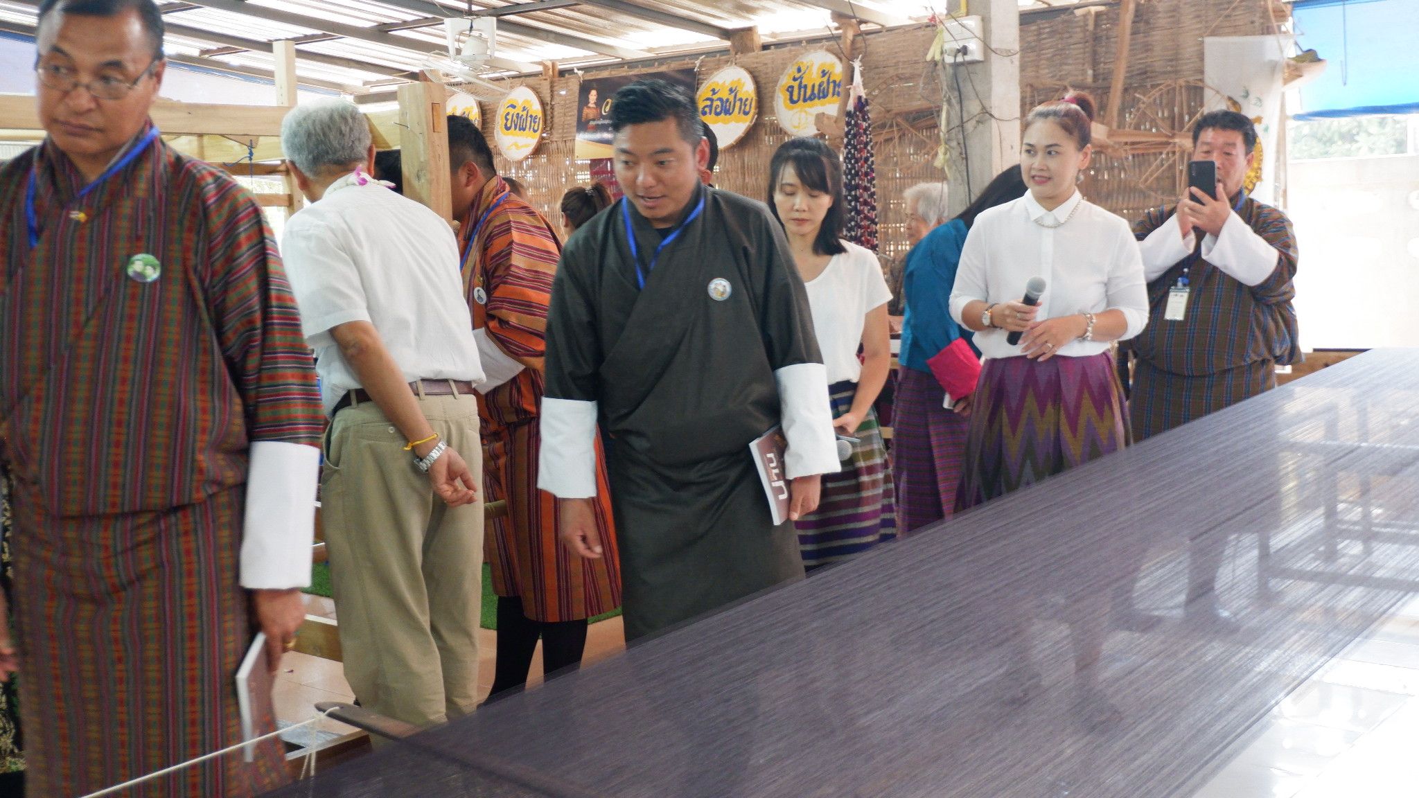 สพจ.น่านต้อนรับคณะผู้บริหาร คณะกรรมการ OGOP เจ้าหน้าที่และผู้นำชุมชนราชอาณาจักรภูฏาน ในโอกาสศึกษาดูงาน ในพื้นที่ จ.น่าน (วันที่ 1)