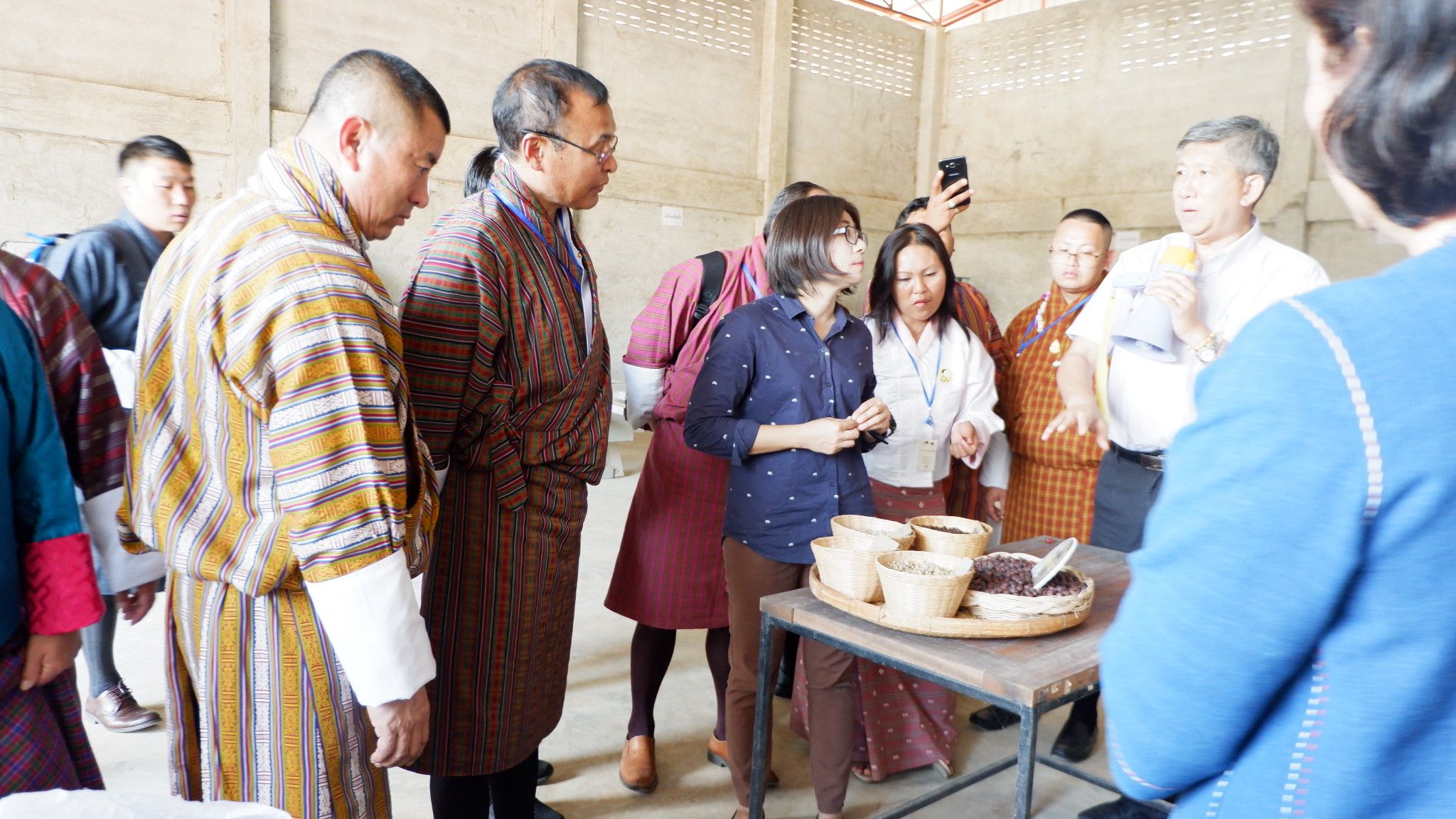 สพจ.น่านต้อนรับคณะผู้บริหาร คณะกรรมการ OGOP เจ้าหน้าที่และผู้นำชุมชนราชอาณาจักรภูฏาน ในโอกาสศึกษาดูงาน ในพื้นที่ จ.น่าน (วันที่ 1)