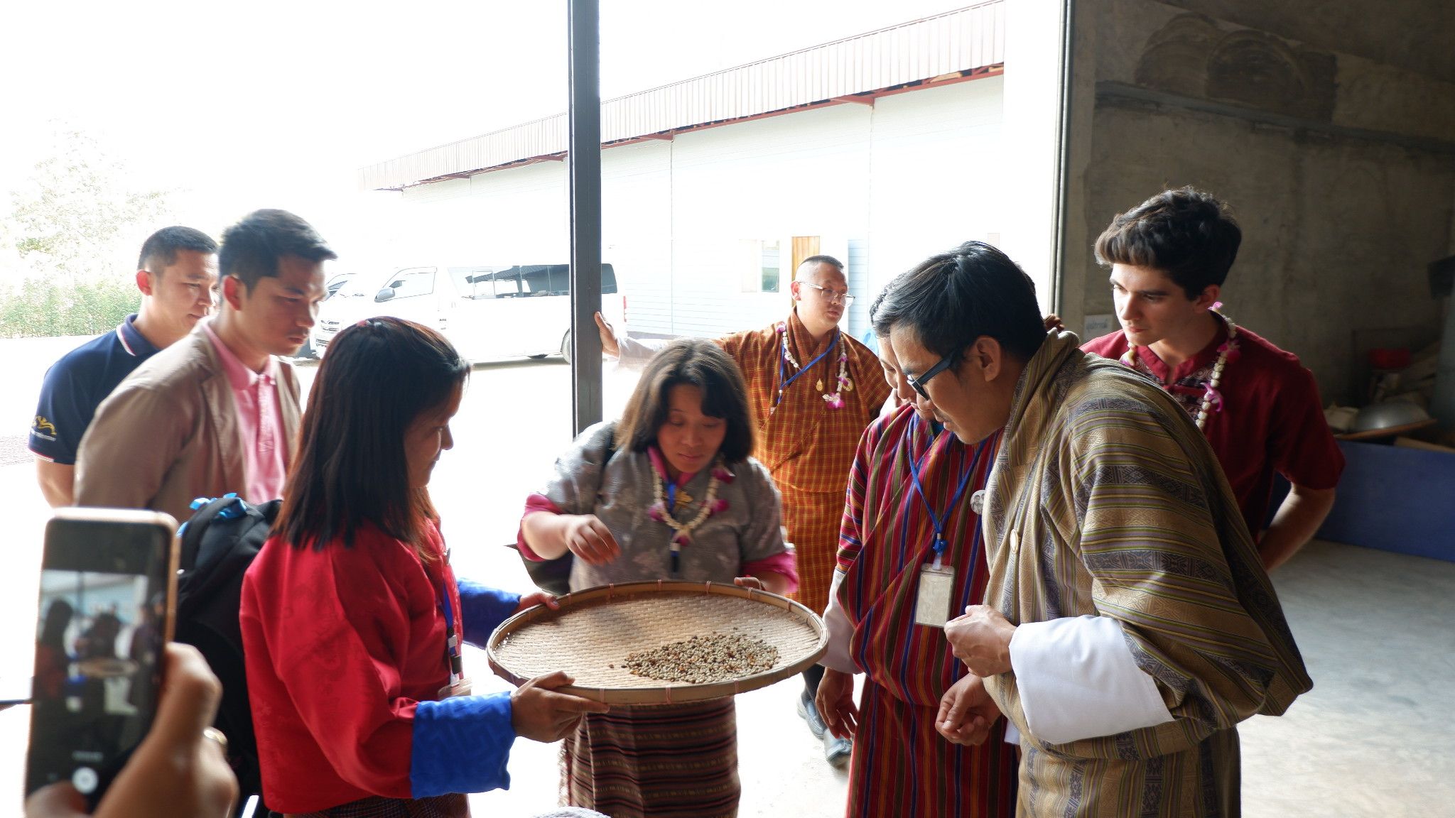 สพจ.น่านต้อนรับคณะผู้บริหาร คณะกรรมการ OGOP เจ้าหน้าที่และผู้นำชุมชนราชอาณาจักรภูฏาน ในโอกาสศึกษาดูงาน ในพื้นที่ จ.น่าน (วันที่ 1)