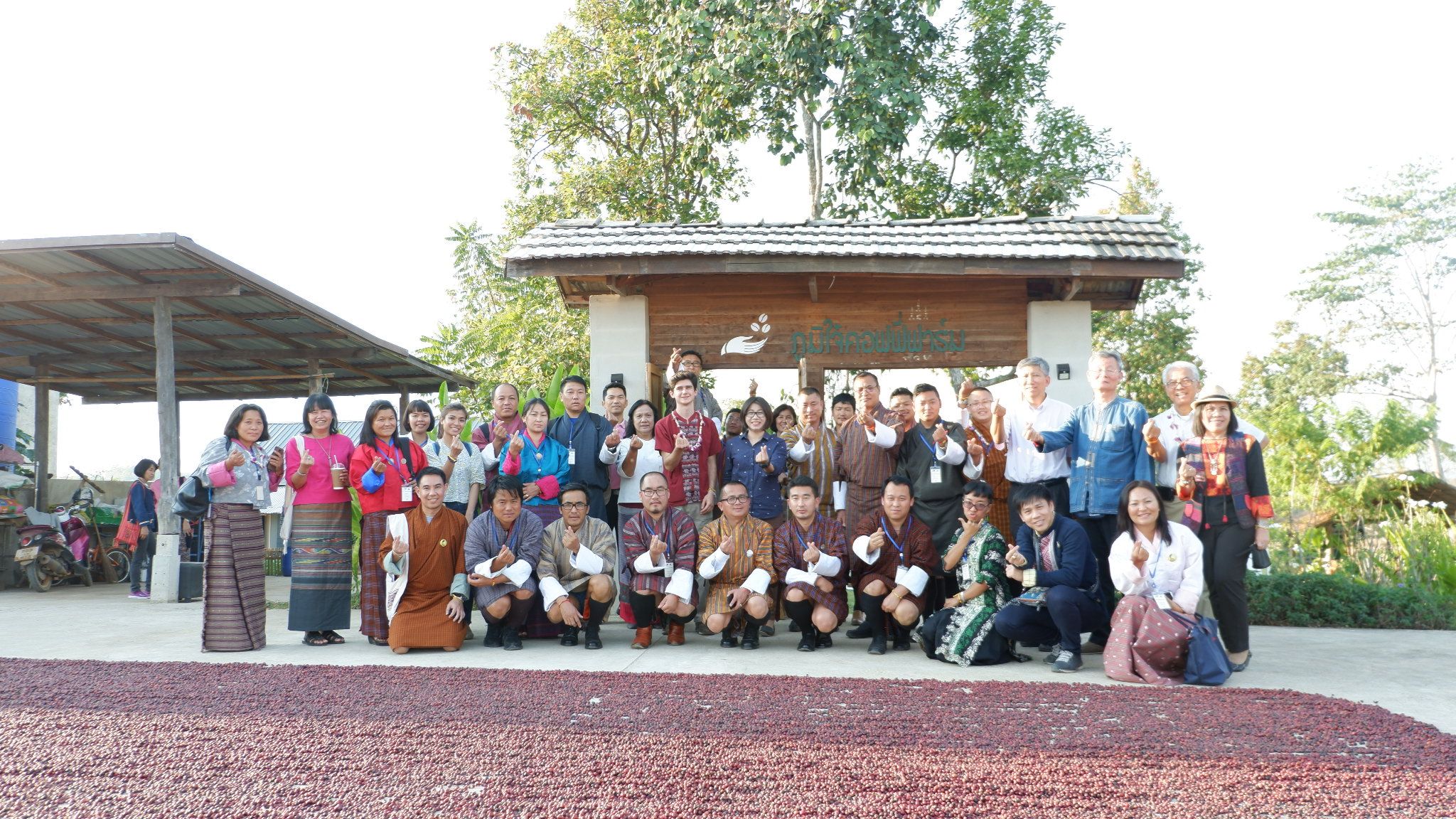 สพจ.น่านต้อนรับคณะผู้บริหาร คณะกรรมการ OGOP เจ้าหน้าที่และผู้นำชุมชนราชอาณาจักรภูฏาน ในโอกาสศึกษาดูงาน ในพื้นที่ จ.น่าน (วันที่ 1)