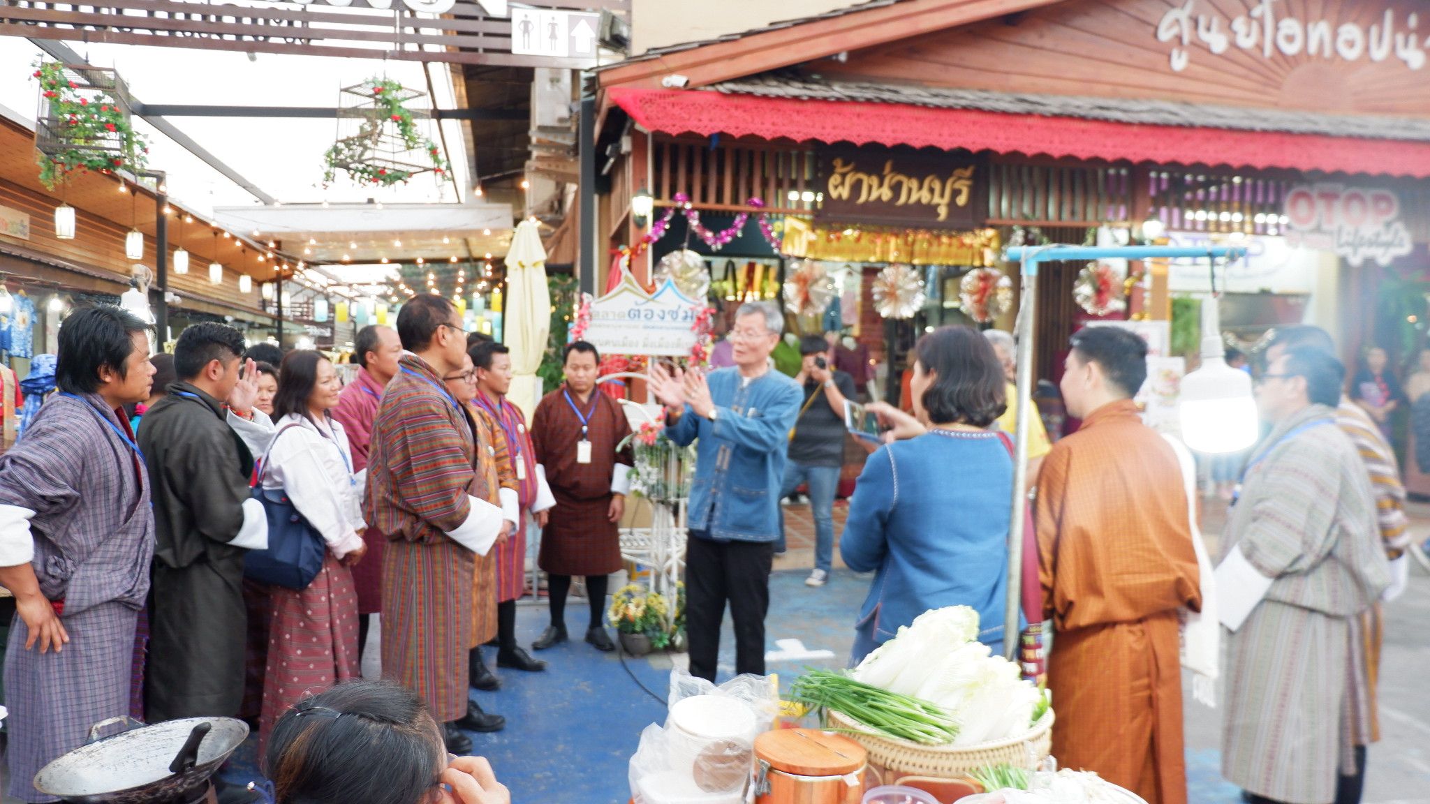 สพจ.น่านต้อนรับคณะผู้บริหาร คณะกรรมการ OGOP เจ้าหน้าที่และผู้นำชุมชนราชอาณาจักรภูฏาน ในโอกาสศึกษาดูงาน ในพื้นที่ จ.น่าน (วันที่ 1)