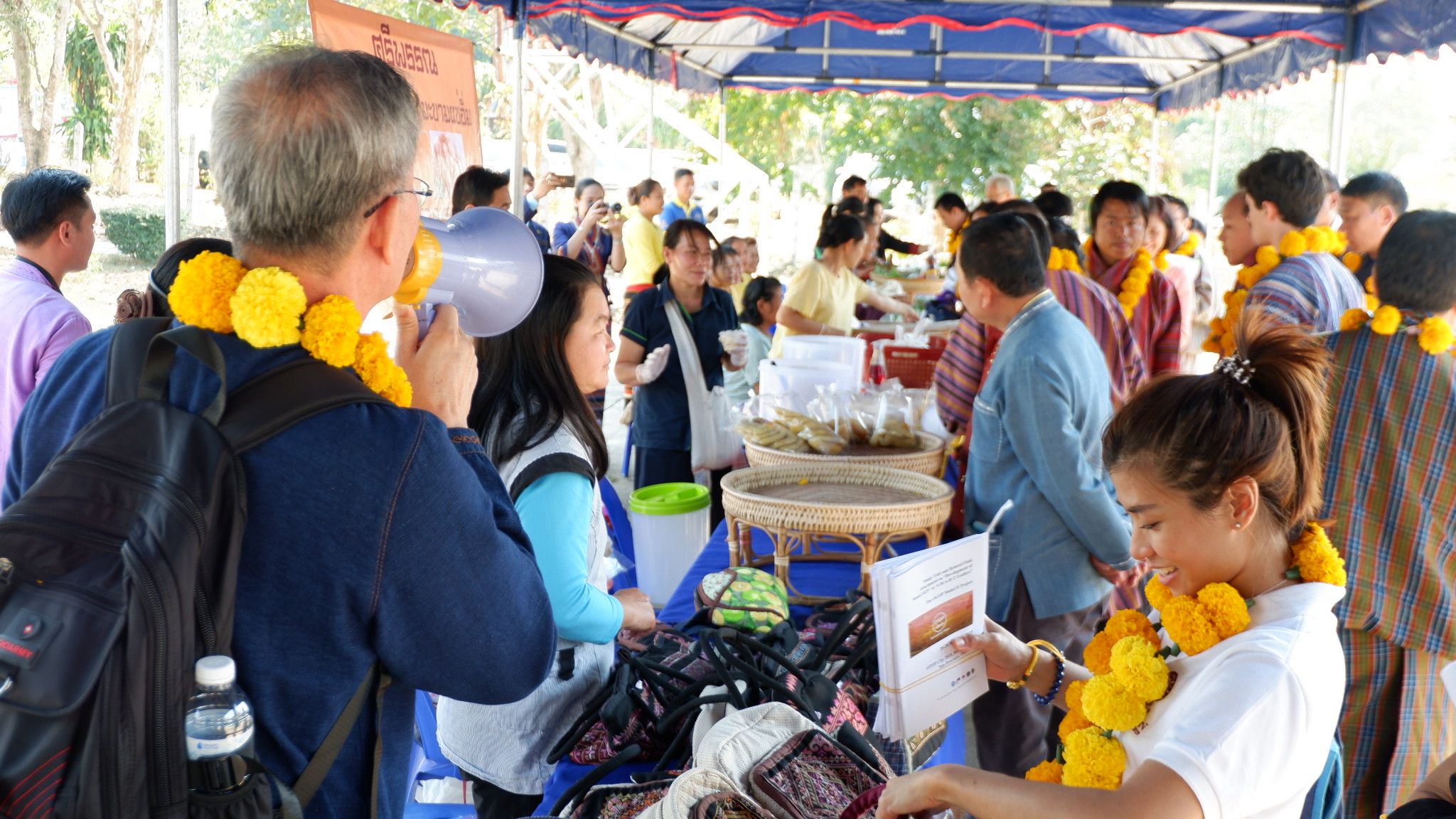 @น่าน : สพจ.น่าน นำคณะผู้บริหาร คณะกรรมการ OGOP เจ้าหน้าที่และผู้นำชุมชน ราชอาณาจักรภูฏาน ศึกษาดูงานพื้นที่ จ.น่าน (วันที่ 2)