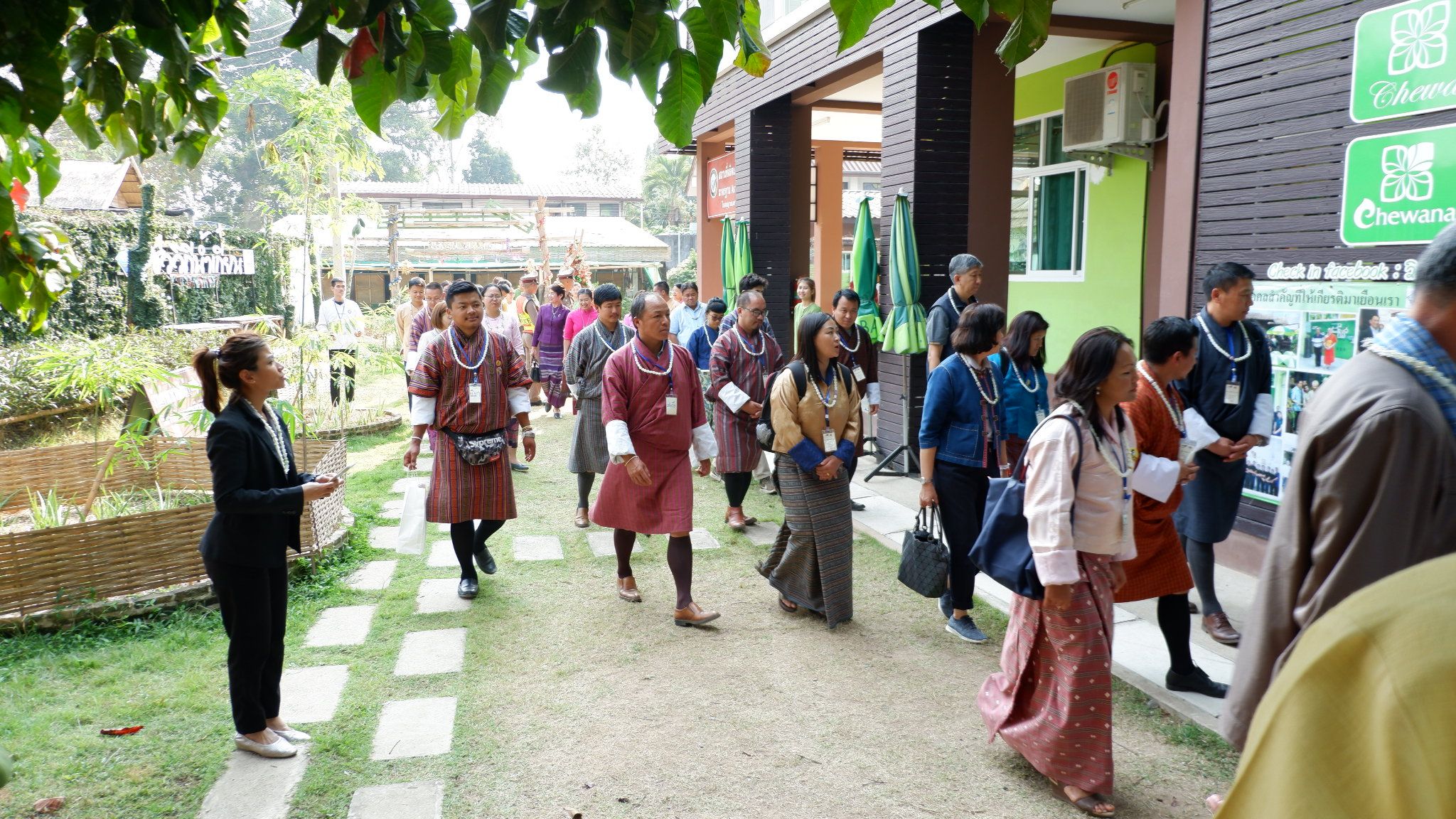 @น่าน : สพจ.น่าน นำคณะผู้บริหาร คณะกรรมการ OGOP เจ้าหน้าที่และผู้นำชุมชน ราชอาณาจักรภูฏาน ศึกษาดูงานพื้นที่ จ.น่าน (วันที่ 4)