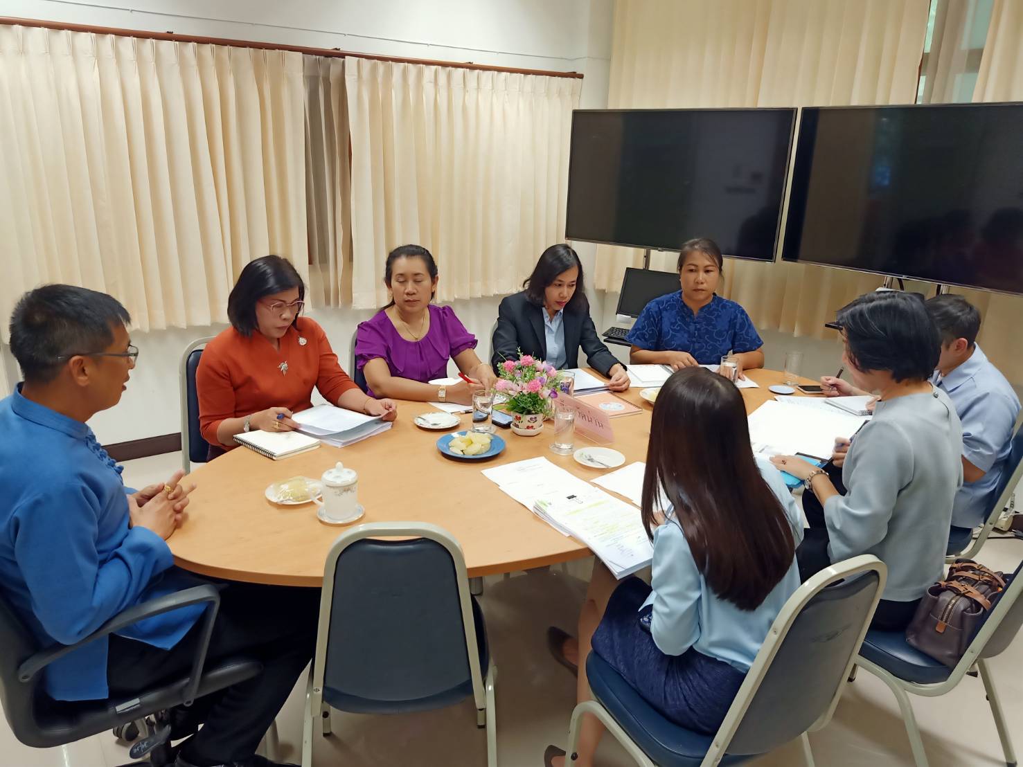 @น่าน : ประชุมหารือแนวทางการสนับสนุนการดำเนินงานเกษตรปลอดภัย