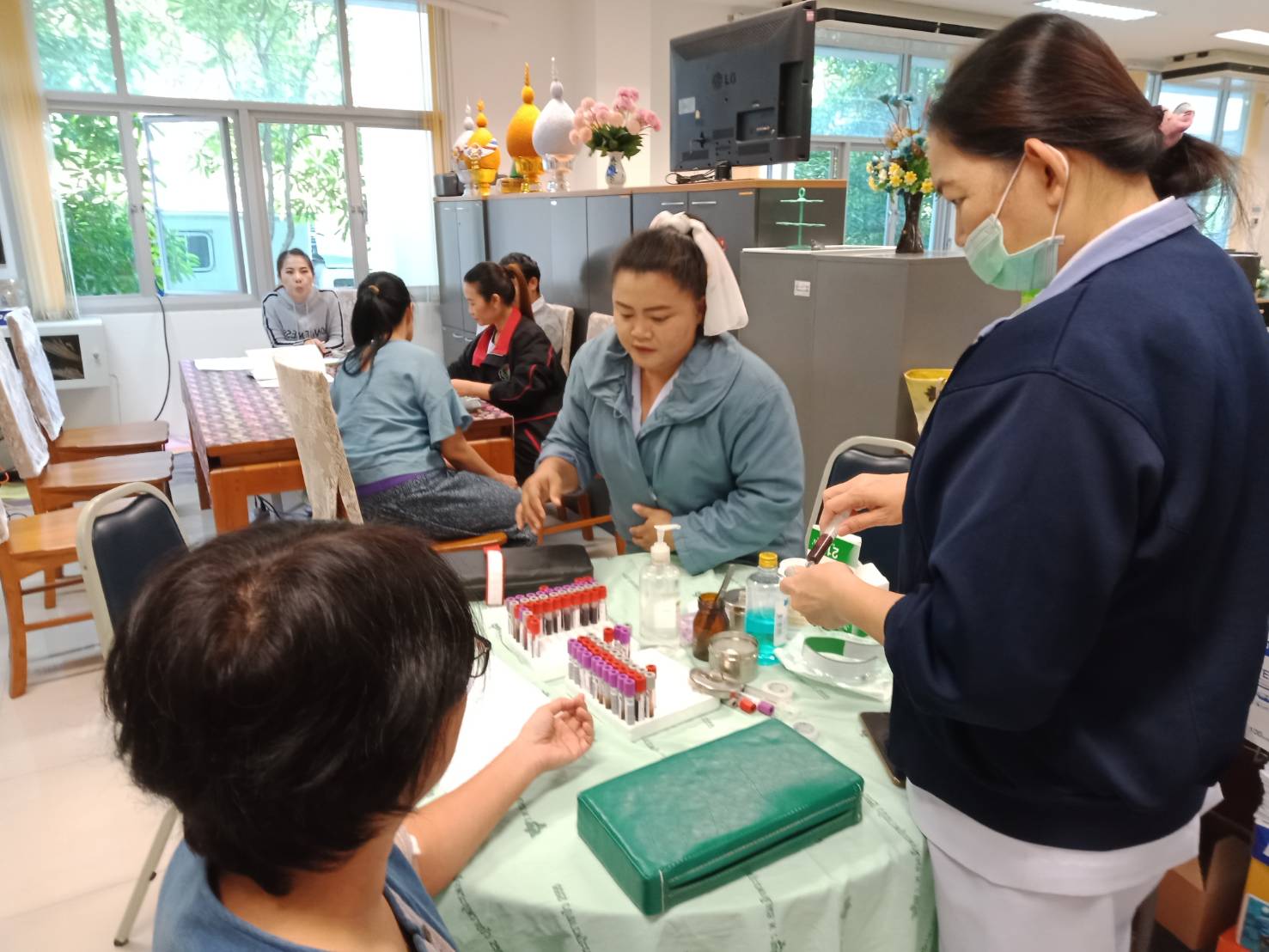 @น่าน : พช.น่าน จัดกิจกรรมตรวจสุขภาพประจำปี เพื่อเตรียมความพร้อมเจ้าหน้าที่สำหรับขับเคลื่อนงานพัฒนาชุมชน 2563