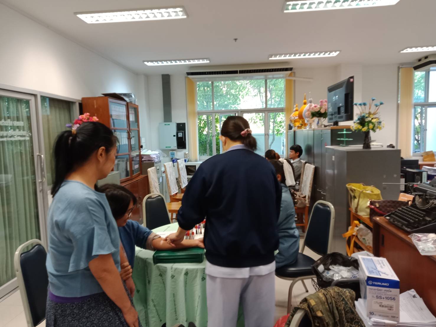 @น่าน : พช.น่าน จัดกิจกรรมตรวจสุขภาพประจำปี เพื่อเตรียมความพร้อมเจ้าหน้าที่สำหรับขับเคลื่อนงานพัฒนาชุมชน 2563