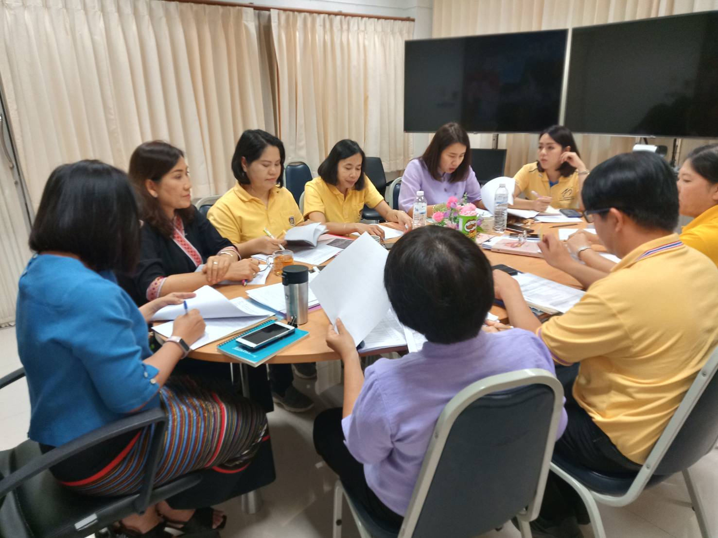 @น่าน : สพจ.น่าน ประชุมวางแผนการดำเนินกิจกรรมตามยุทธศาสตร์กรมการพัฒนาชุมชน ประจำปี 2563 ไตรมาส 2