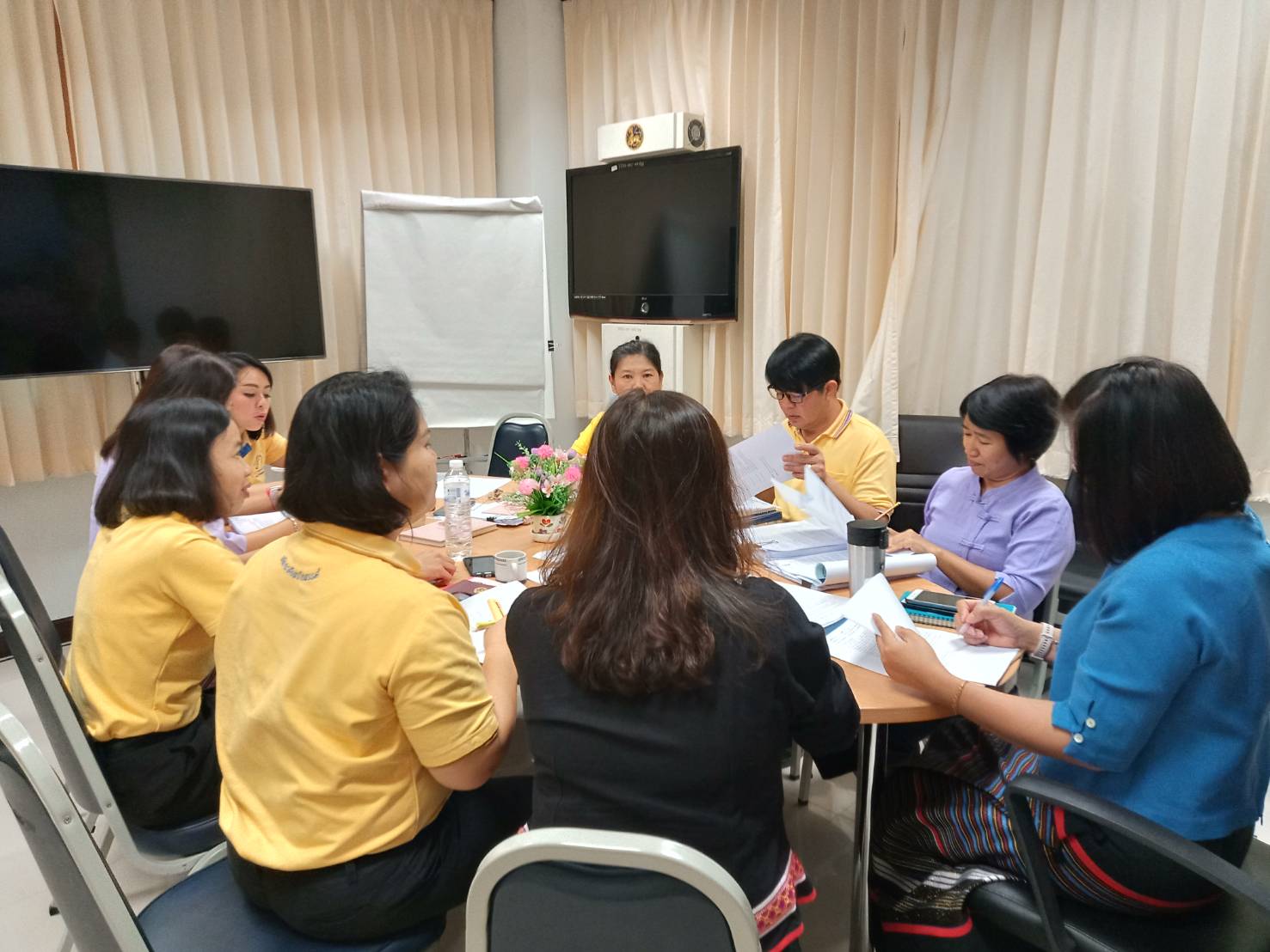 @น่าน : สพจ.น่าน ประชุมวางแผนการดำเนินกิจกรรมตามยุทธศาสตร์กรมการพัฒนาชุมชน ประจำปี 2563 ไตรมาส 2