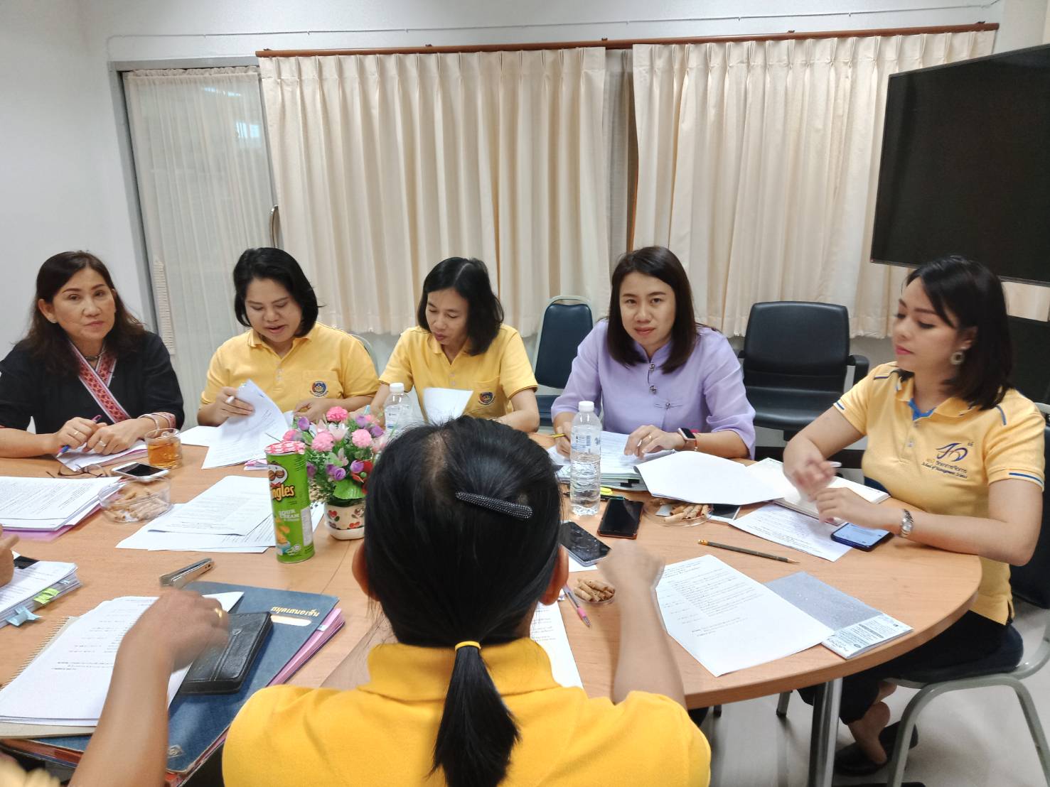 @น่าน : สพจ.น่าน ประชุมวางแผนการดำเนินกิจกรรมตามยุทธศาสตร์กรมการพัฒนาชุมชน ประจำปี 2563 ไตรมาส 2